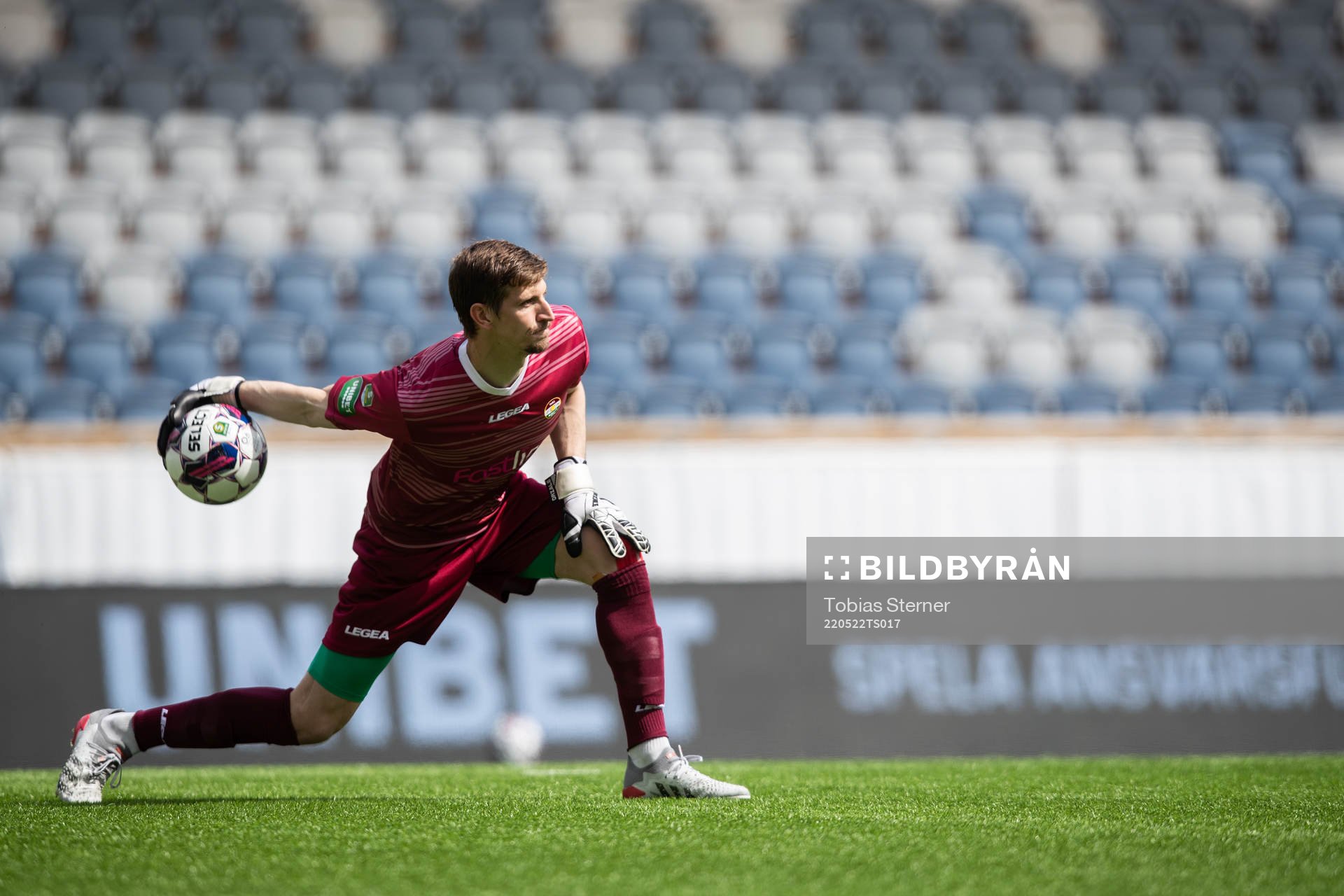 Dalkurds målvakt Bobby Allain