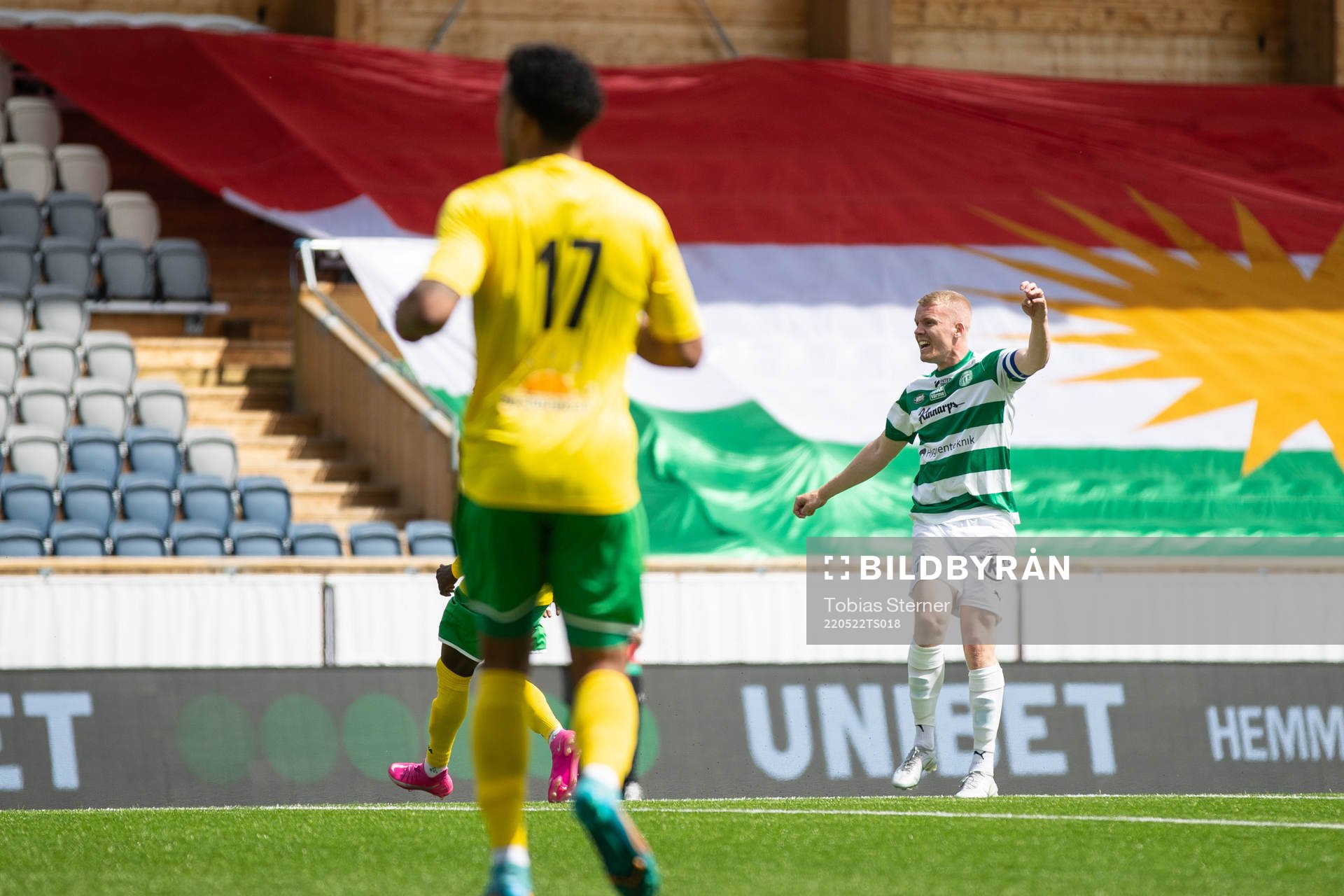 Västerås Simon Johansson gör 0-1