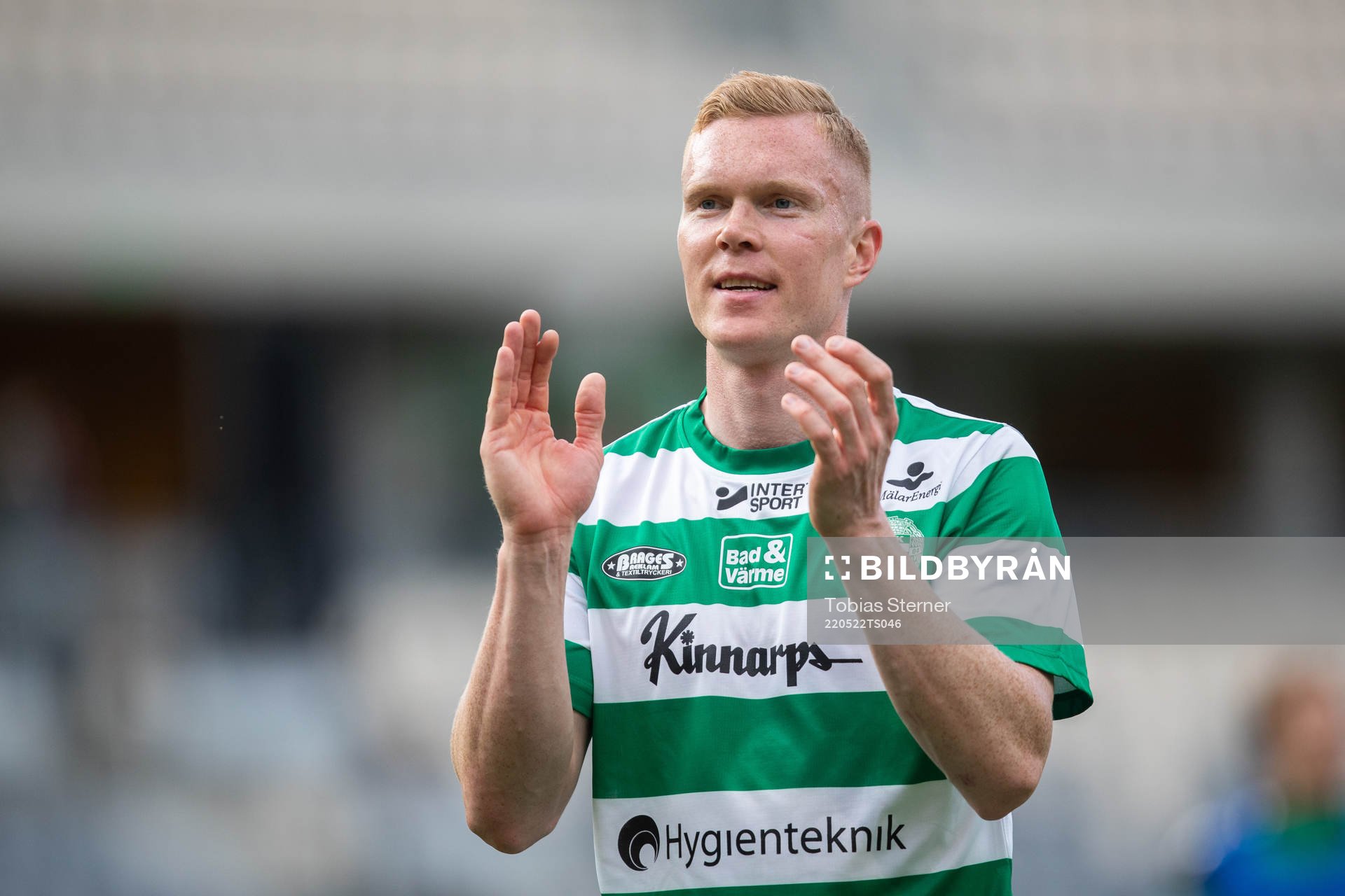 Västerås David Engström jublar