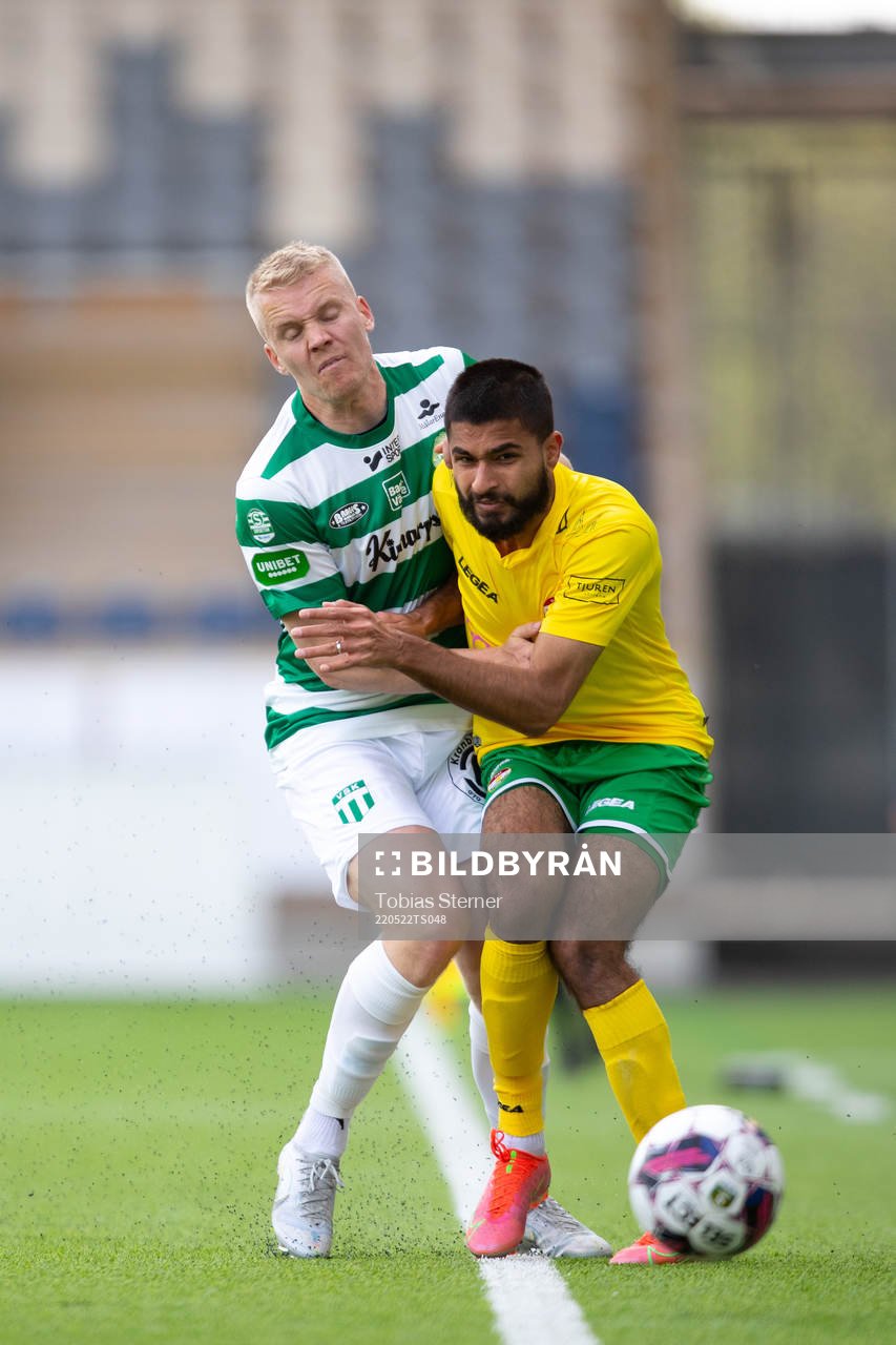Västerås Simon Johansson och Dalkurds Suleman Zurmati