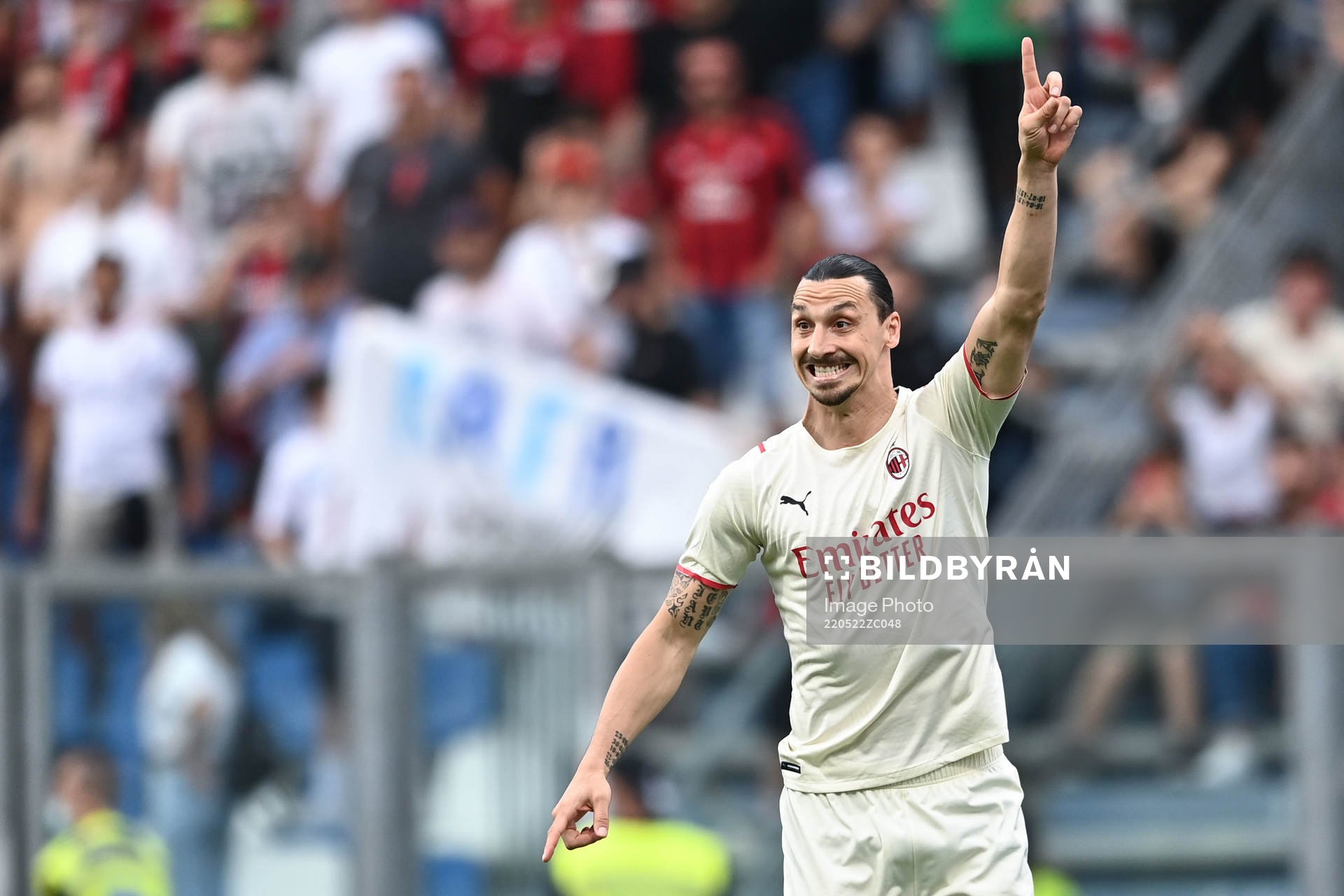 Zlatan Ibrahimovic of Milan