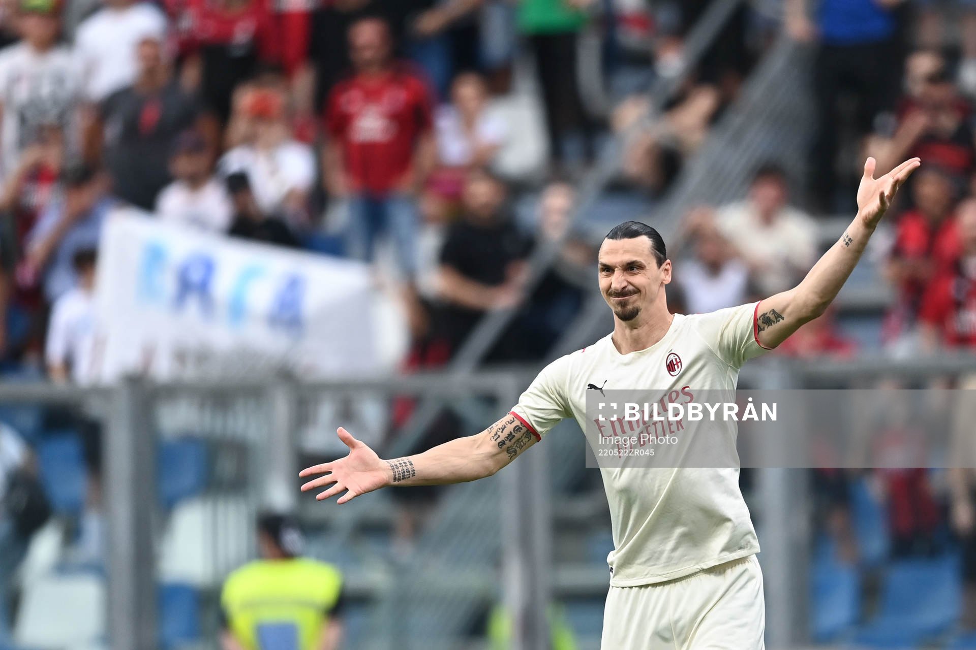 Zlatan Ibrahimovic of Milan