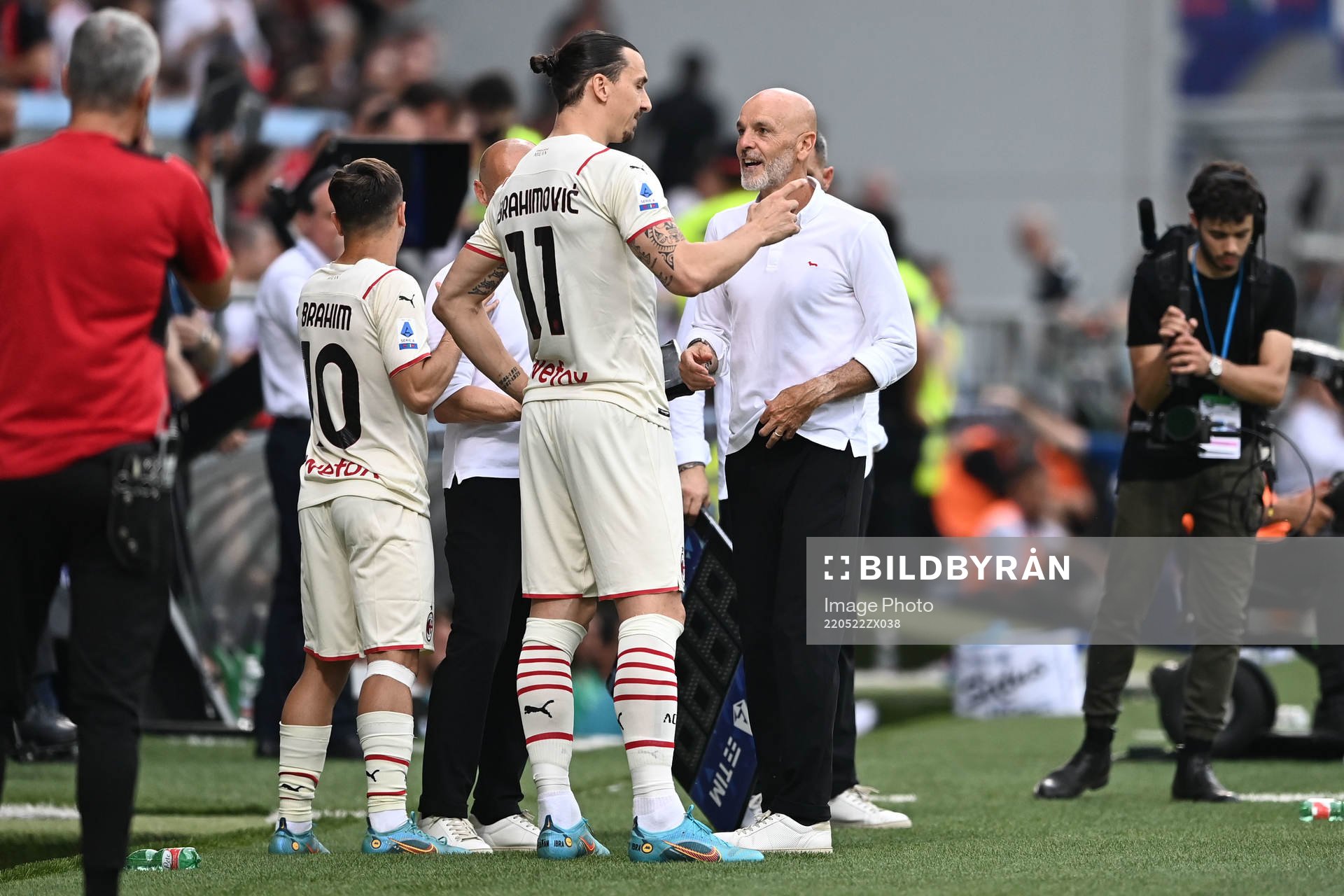 Zlatan Ibrahimovic of Milan