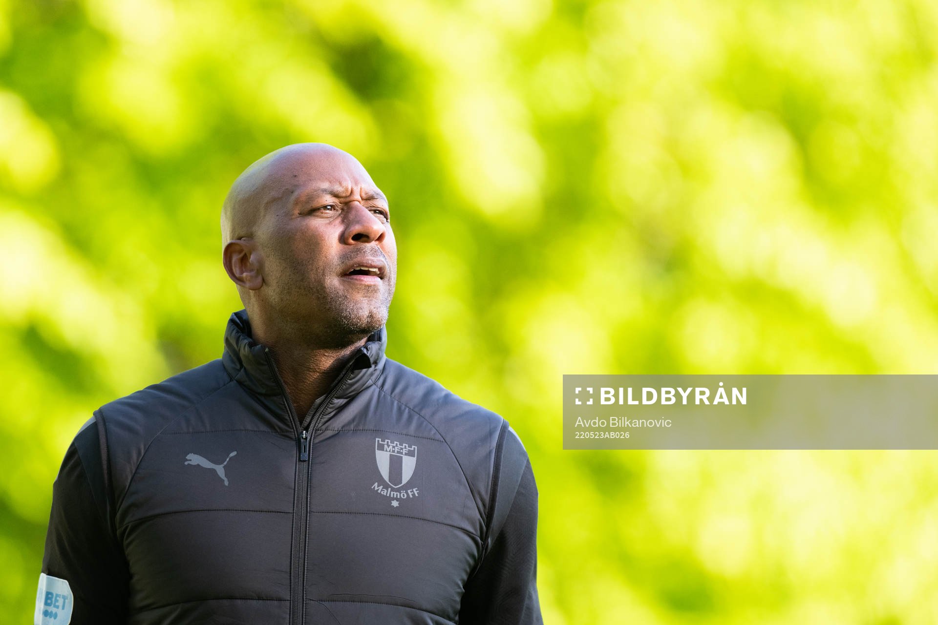 Malmö FFs assisterande tränare Jeffrey Aubynn