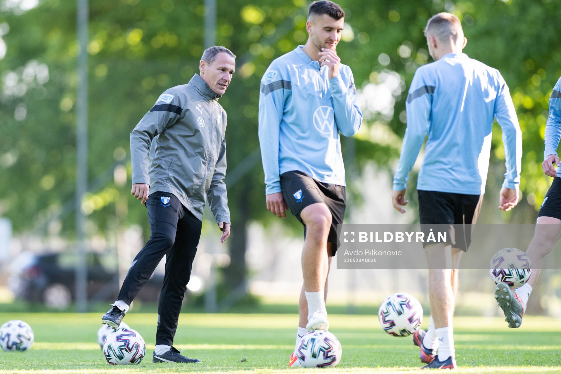 Malmö FFs assisterande tränare Nikola Trajkovic