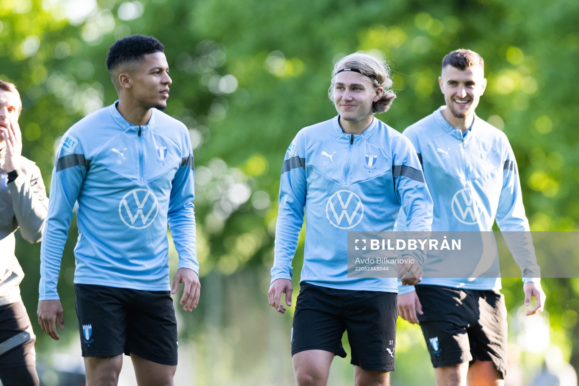 Malmö FFs Romain Gall, Sebastian Nansi