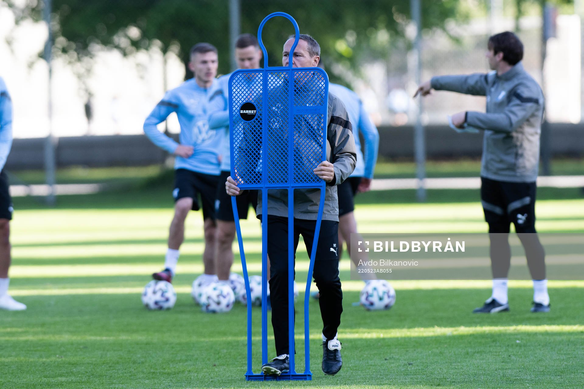 Malmö FFs assisterande tränare Nikola Trajkovic