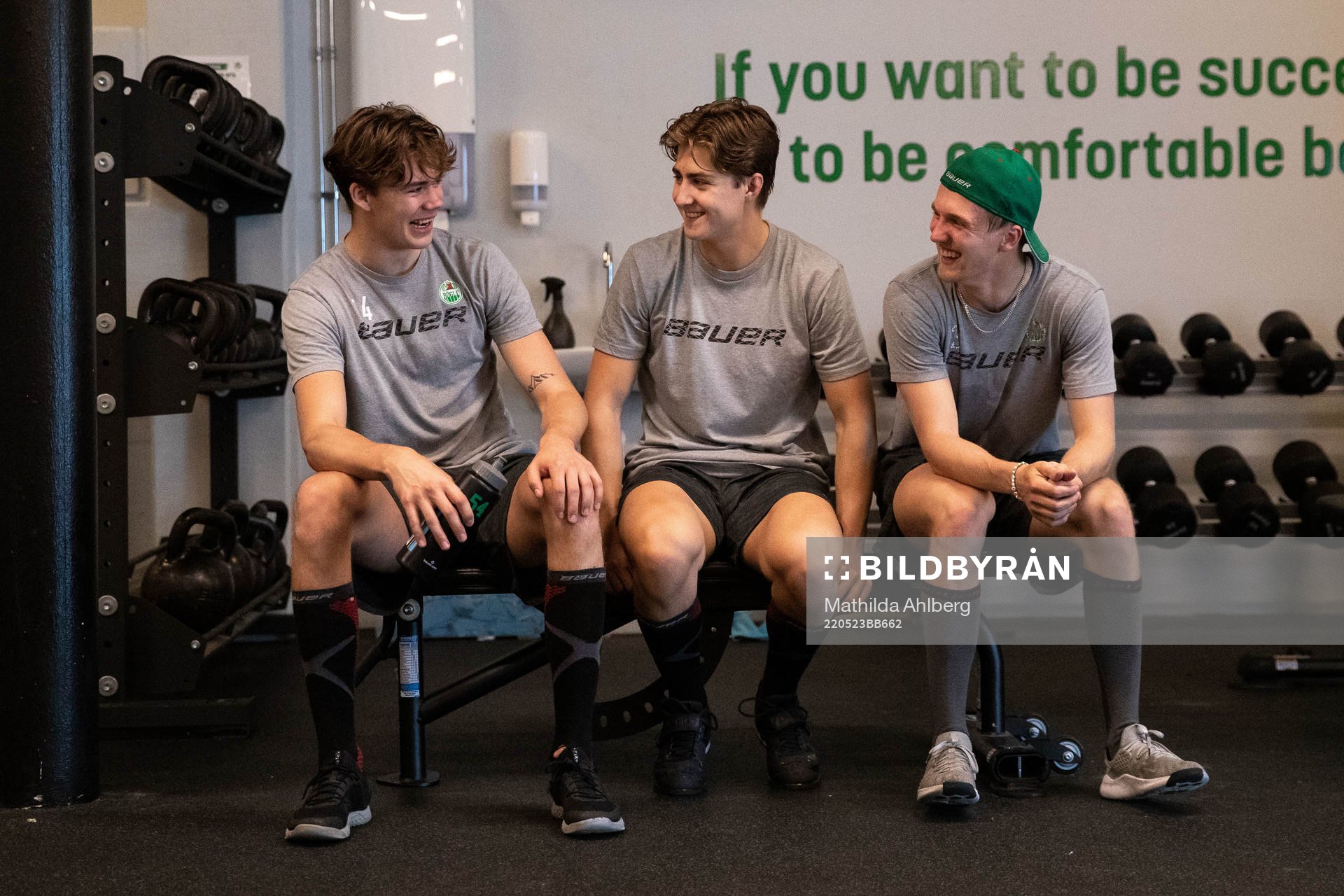 William Wallinder, Daniel Ljungman och Linus Sjödin