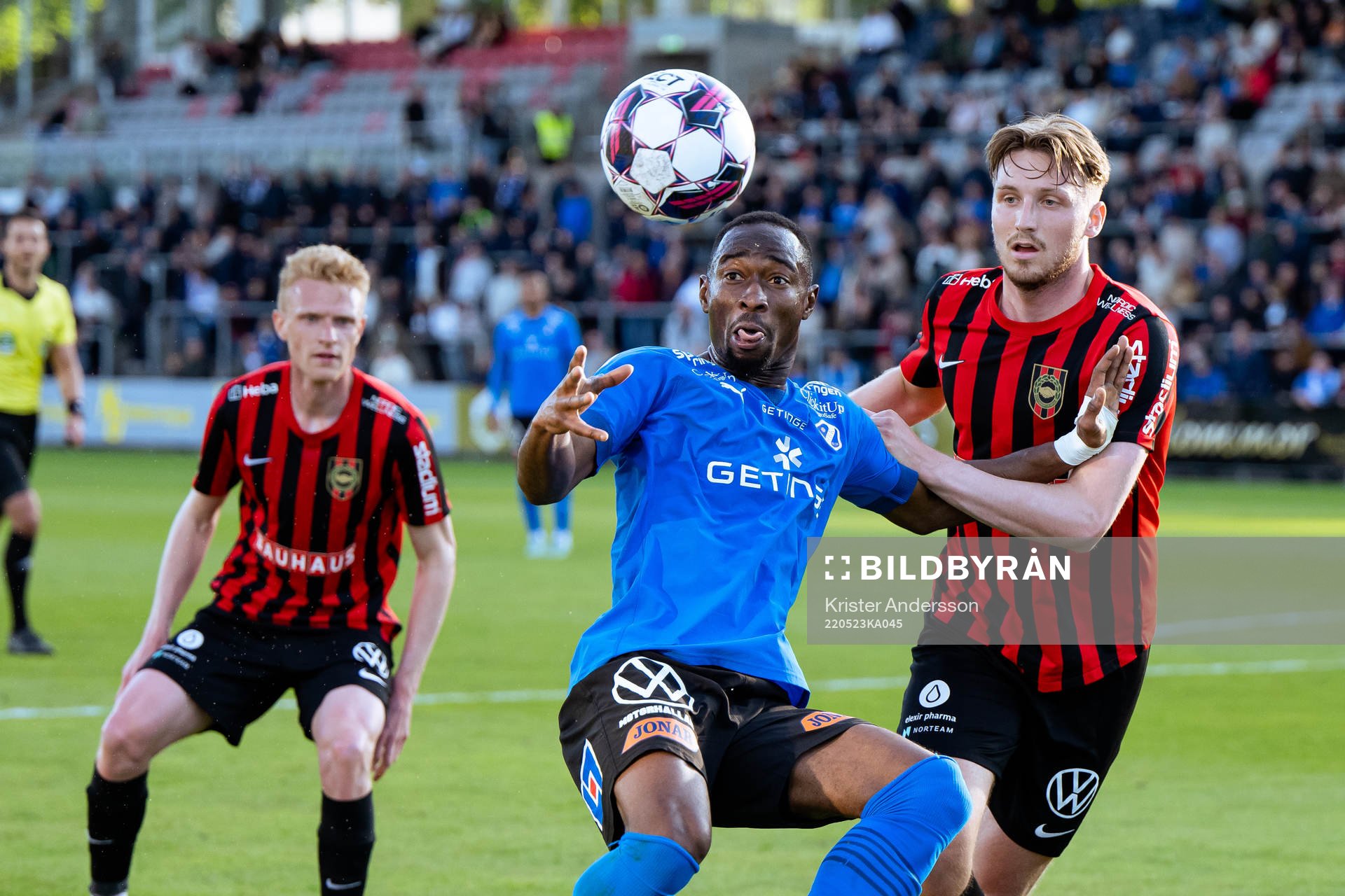 Halmstads Sadat Karim och Brommapojkarnas Alexander