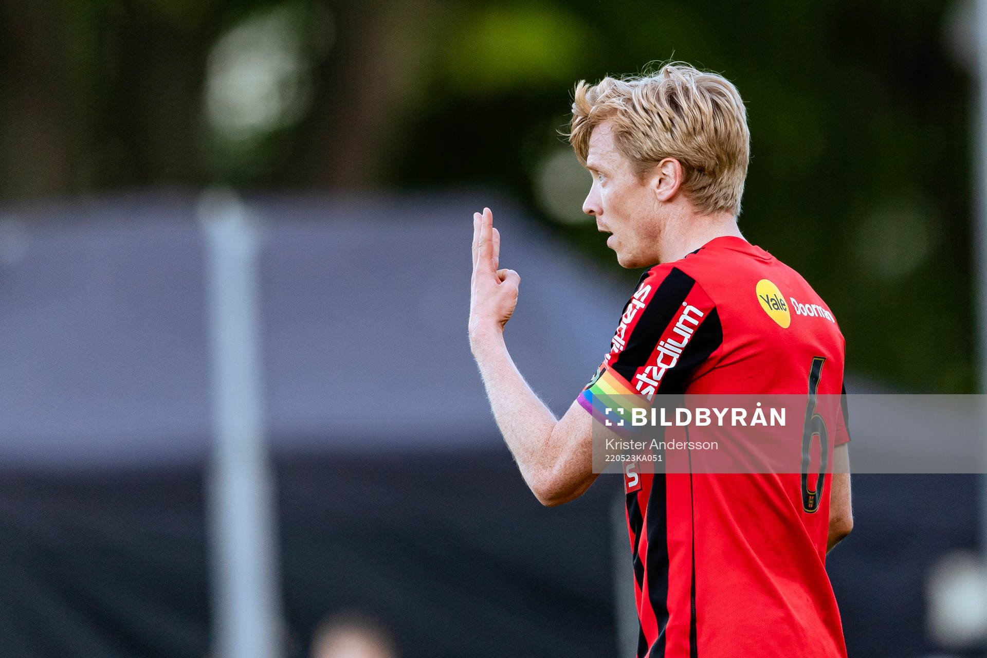 Brommapojkarnas Gustav Sandberg Magnusson