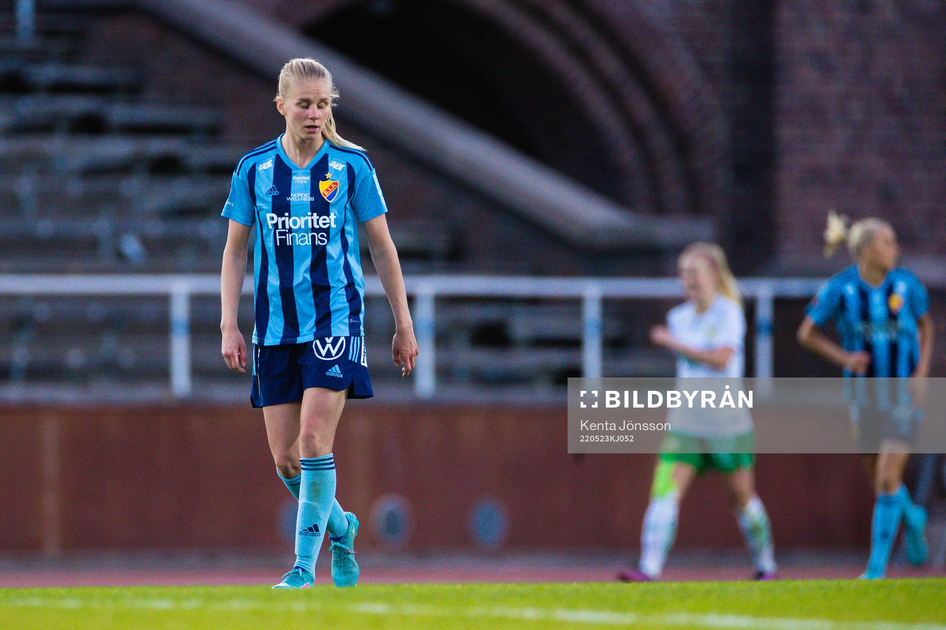 Djurgårdens Nellie Lilja deppar