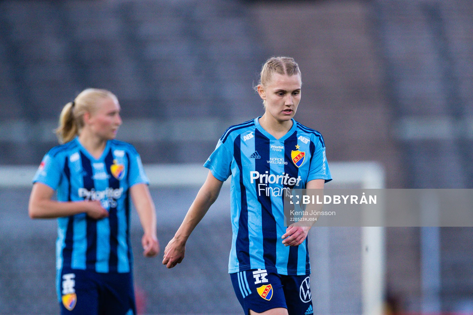 Djurgårdens Sara Olai deppar