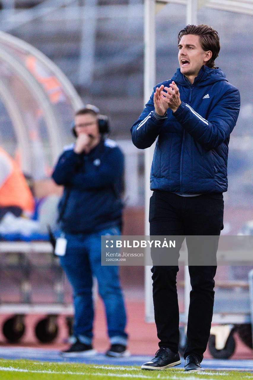 Djurgårdens tränare Magnus Pålsson