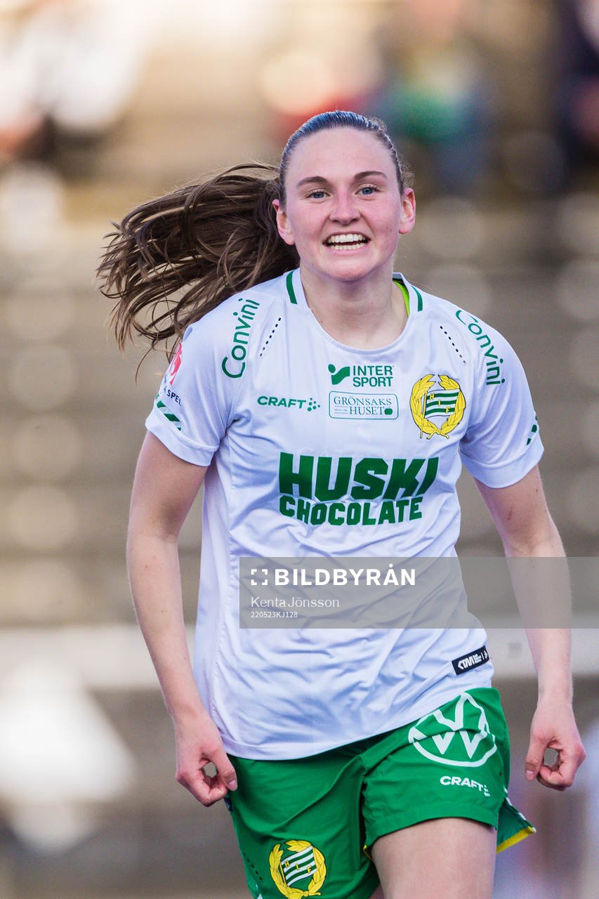 Hammarbys Vilde Hasund jublar