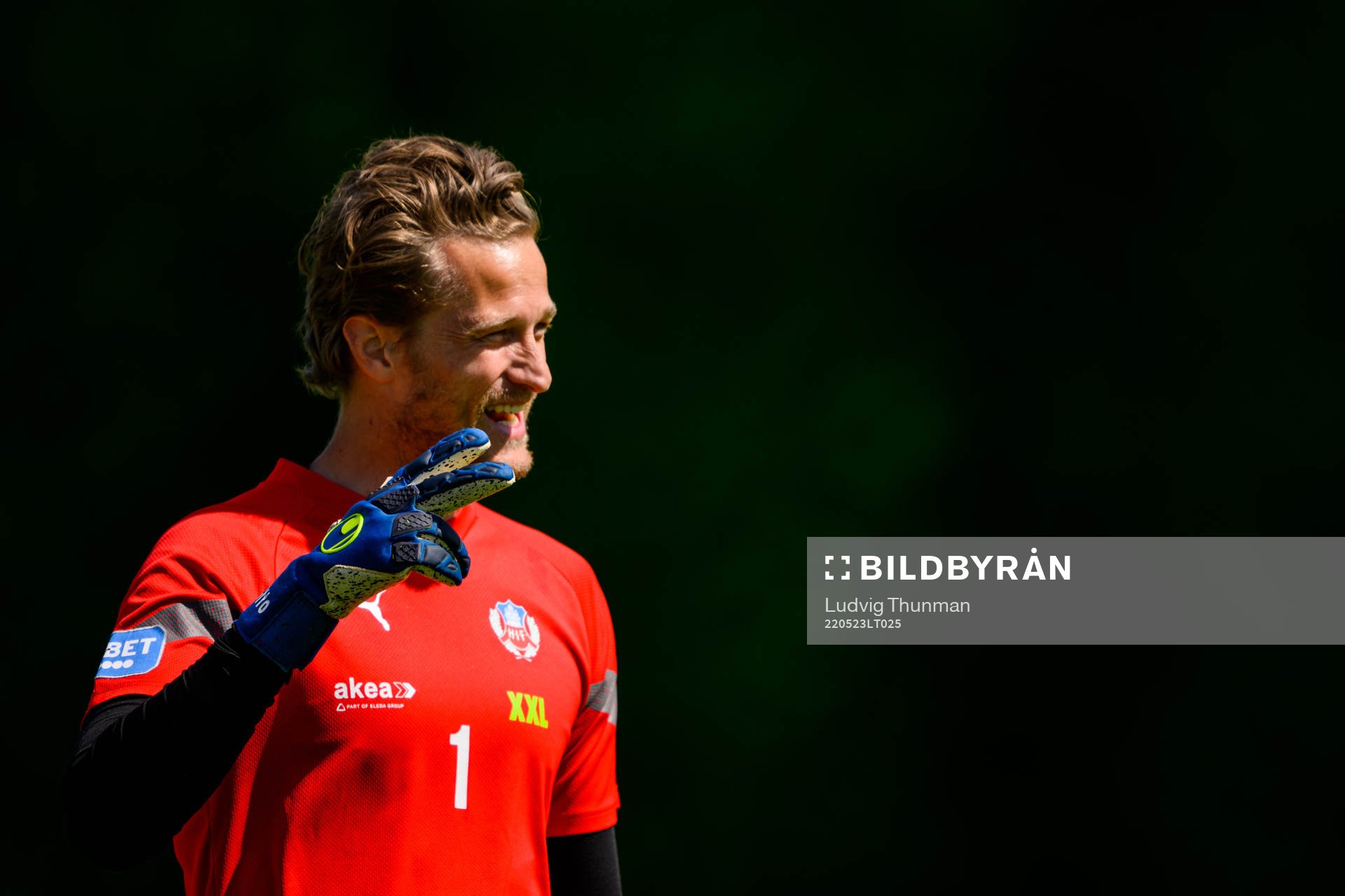 Målvakt Anders Lindegaard