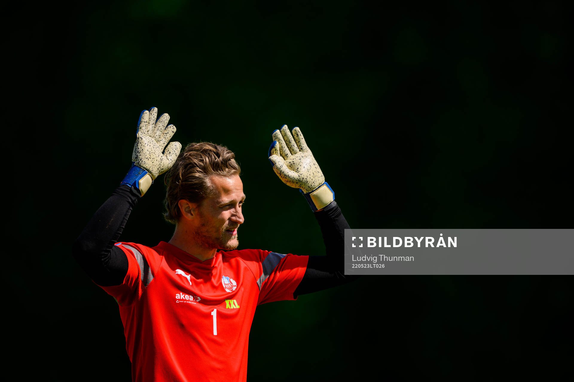 Målvakt Anders Lindegaard