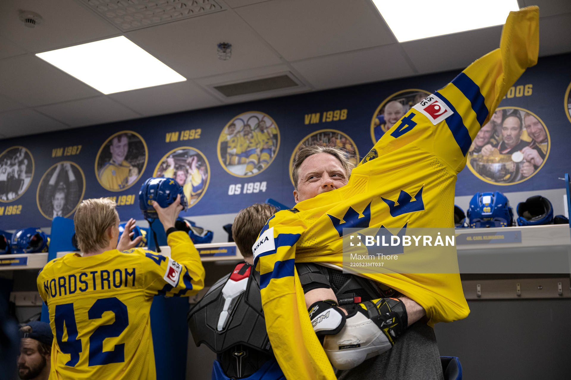 Carl Klingberg of Sweden
