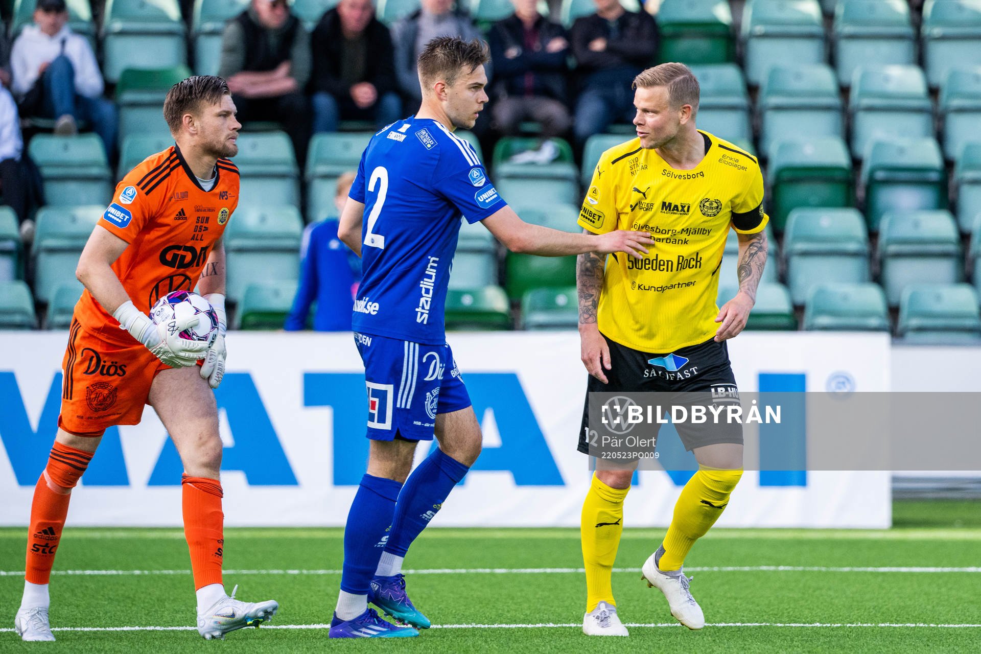 Sundsvalls Anton Eriksson och Mjällbys David Löfquist