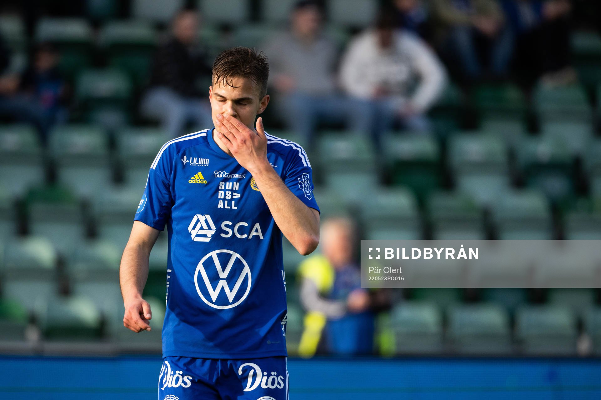 Sundsvalls Anton Eriksson deppar