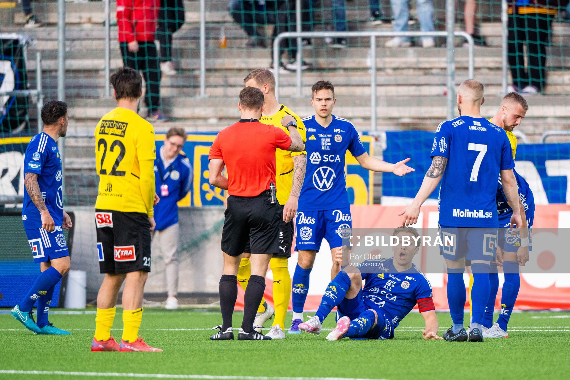 Sundsvalls Daniel Stensson varnas