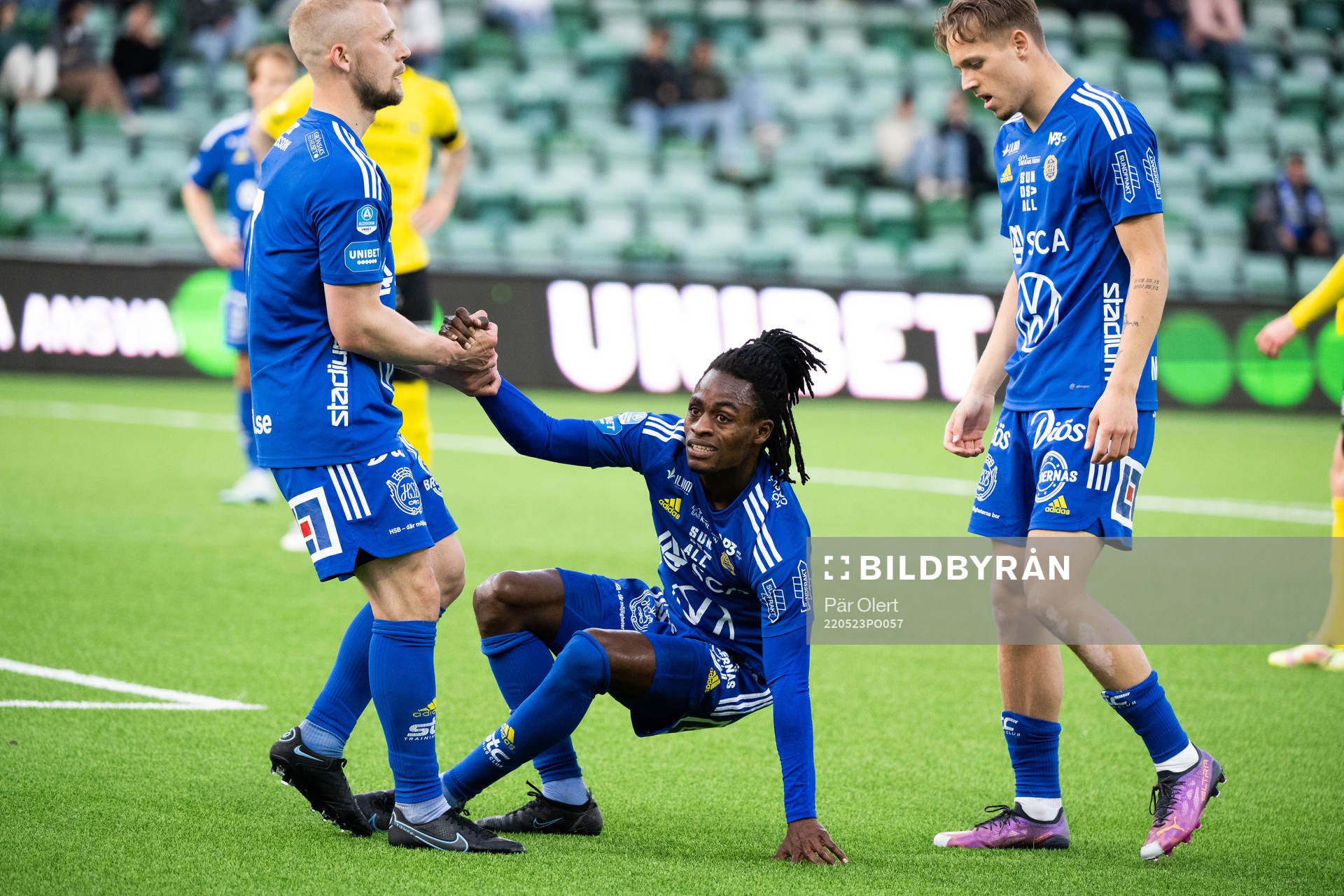 Sundsvalls Erik Andersson och Ronlado Damus