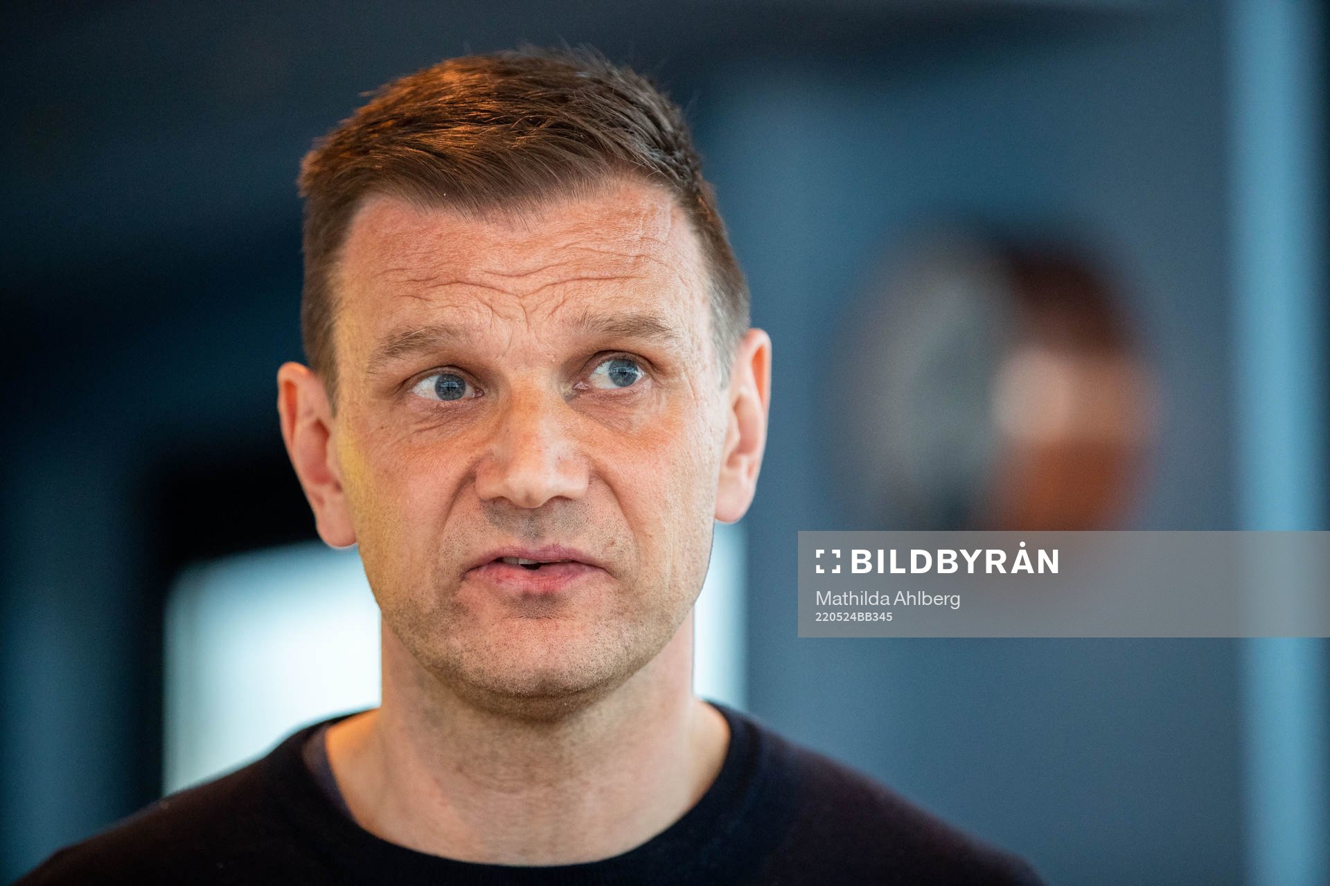 Head coach Andreas Pettersson of the Swedish U21 national