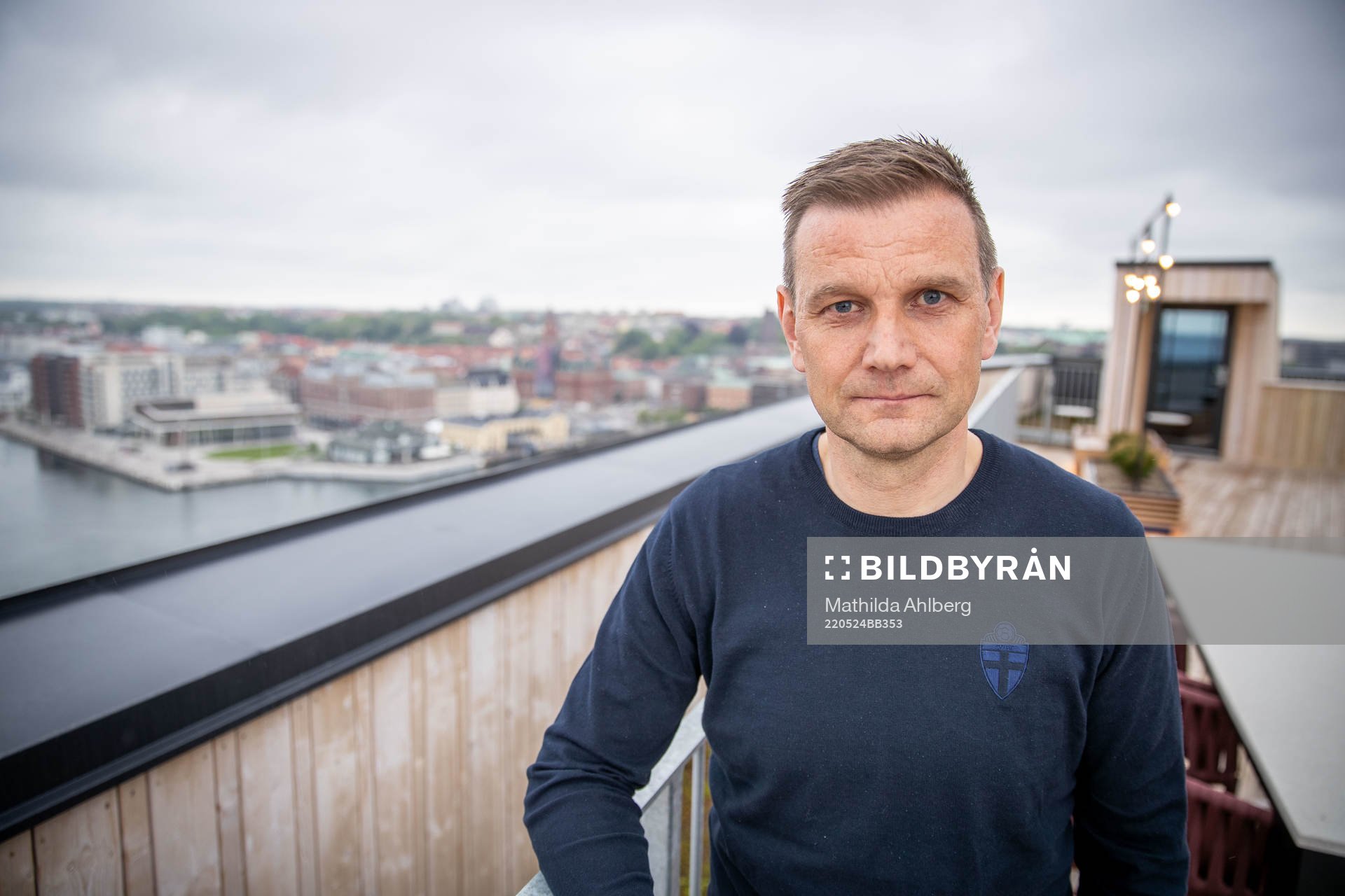 Head coach Andreas Pettersson of the Swedish U21 national