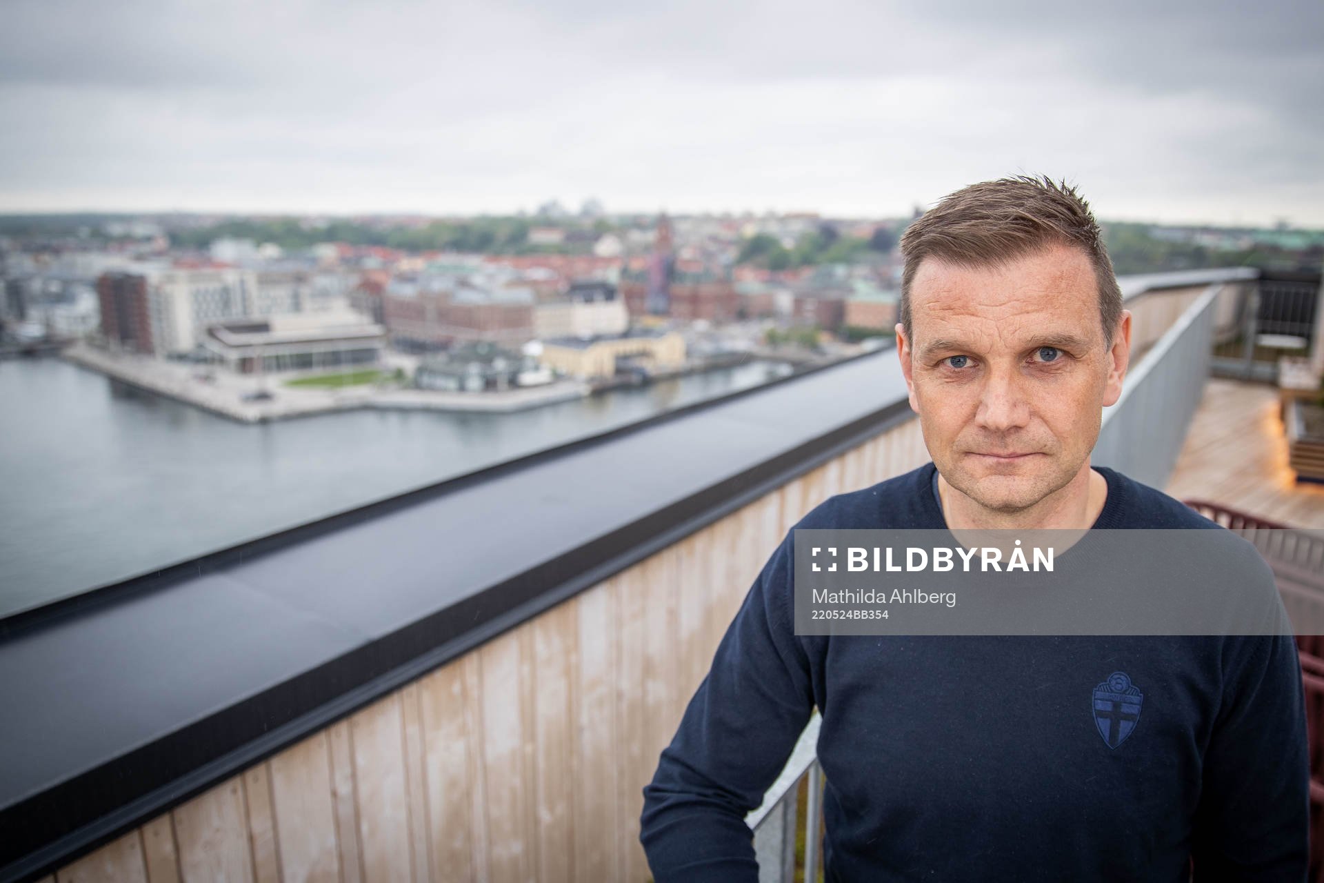 Head coach Andreas Pettersson of the Swedish U21 national