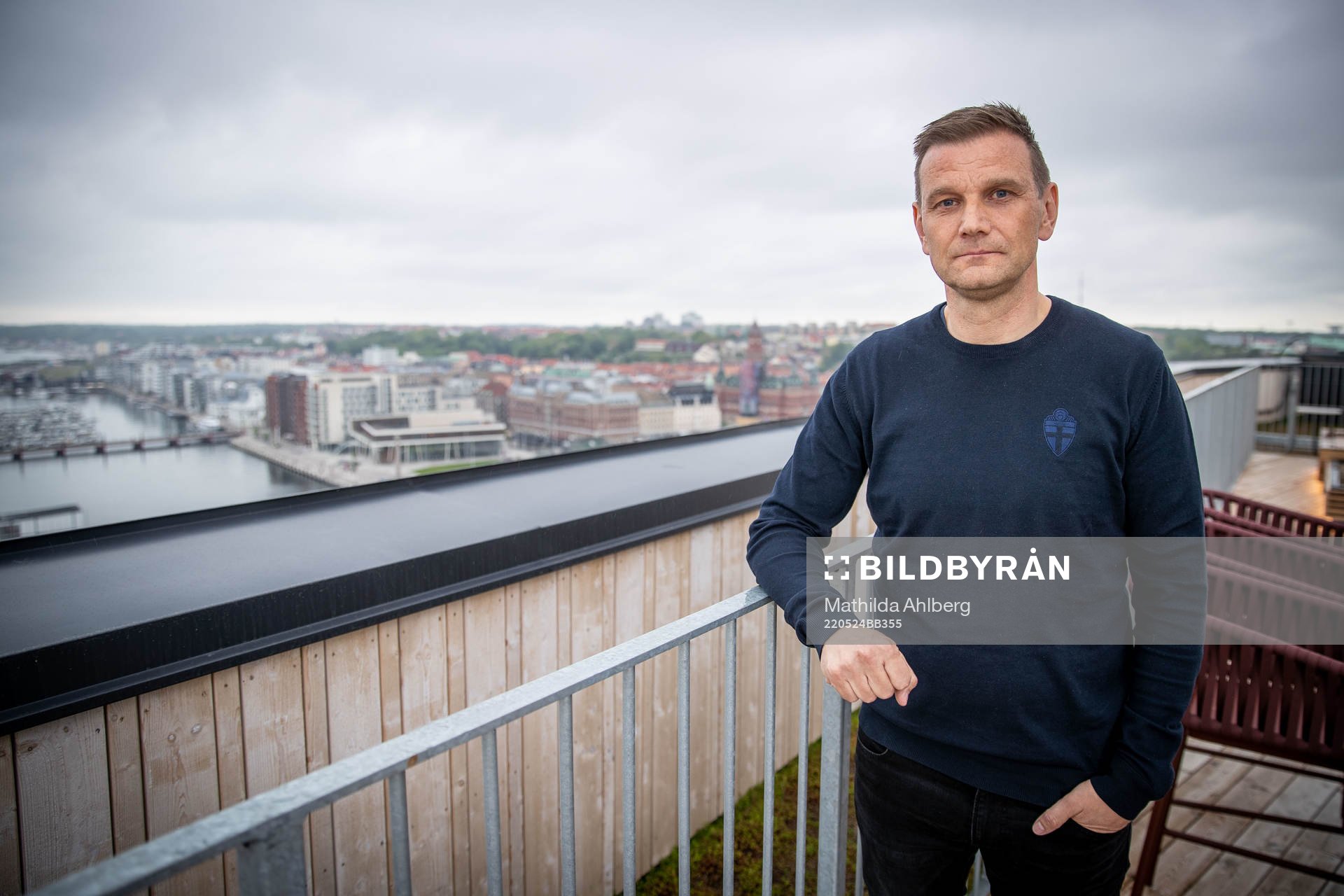 Head coach Andreas Pettersson of the Swedish U21 national