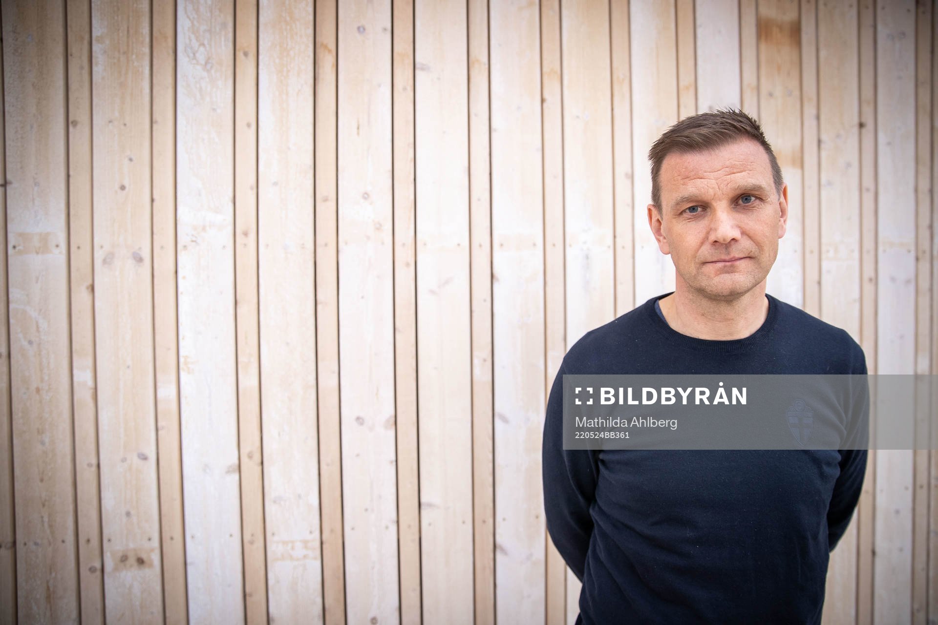 Head coach Andreas Pettersson of the Swedish U21 national