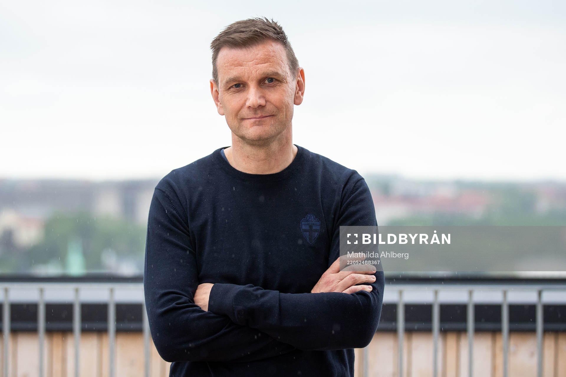 Head coach Andreas Pettersson of the Swedish U21 national