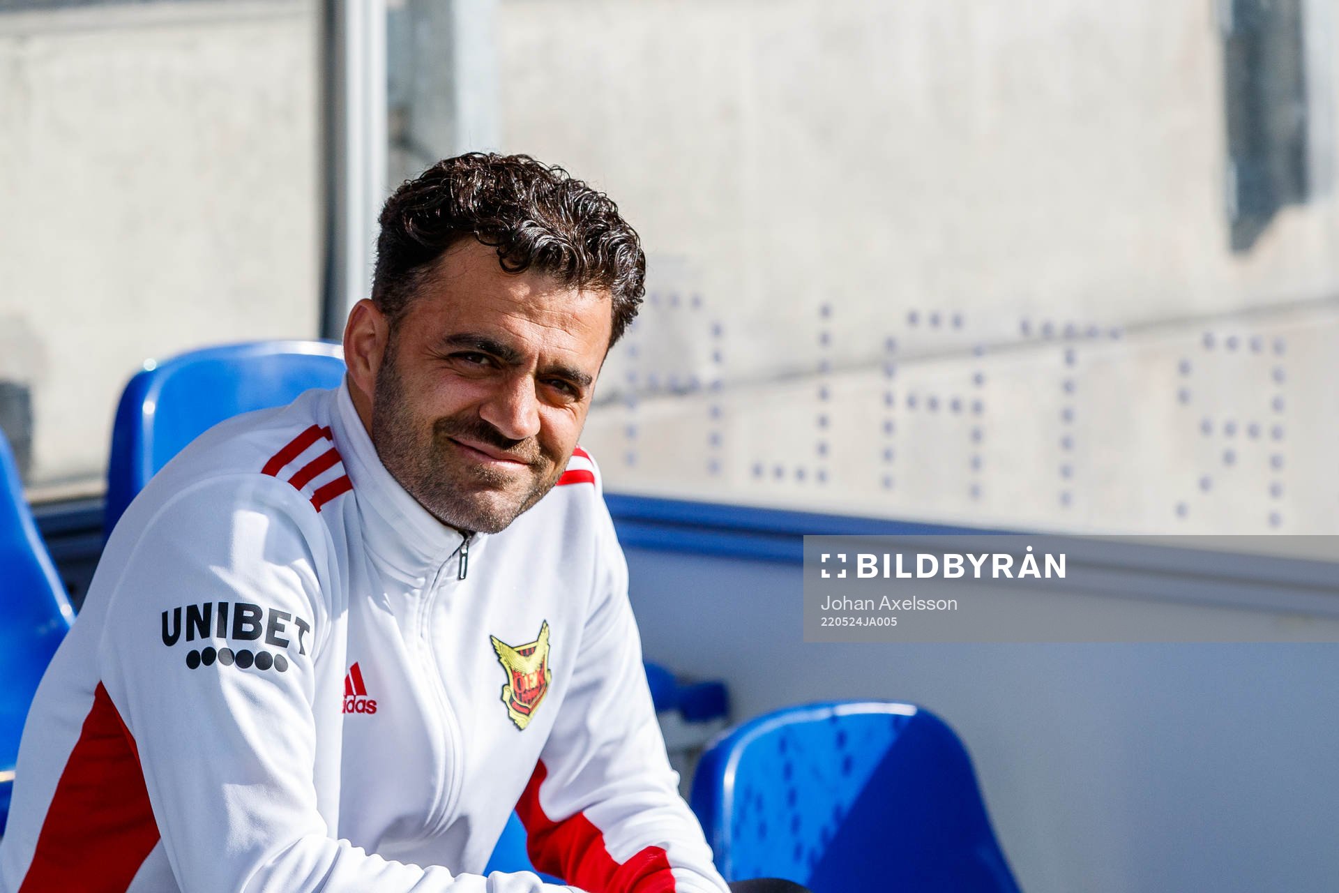 Östersunds assisterande tränare Amir Azrafshan