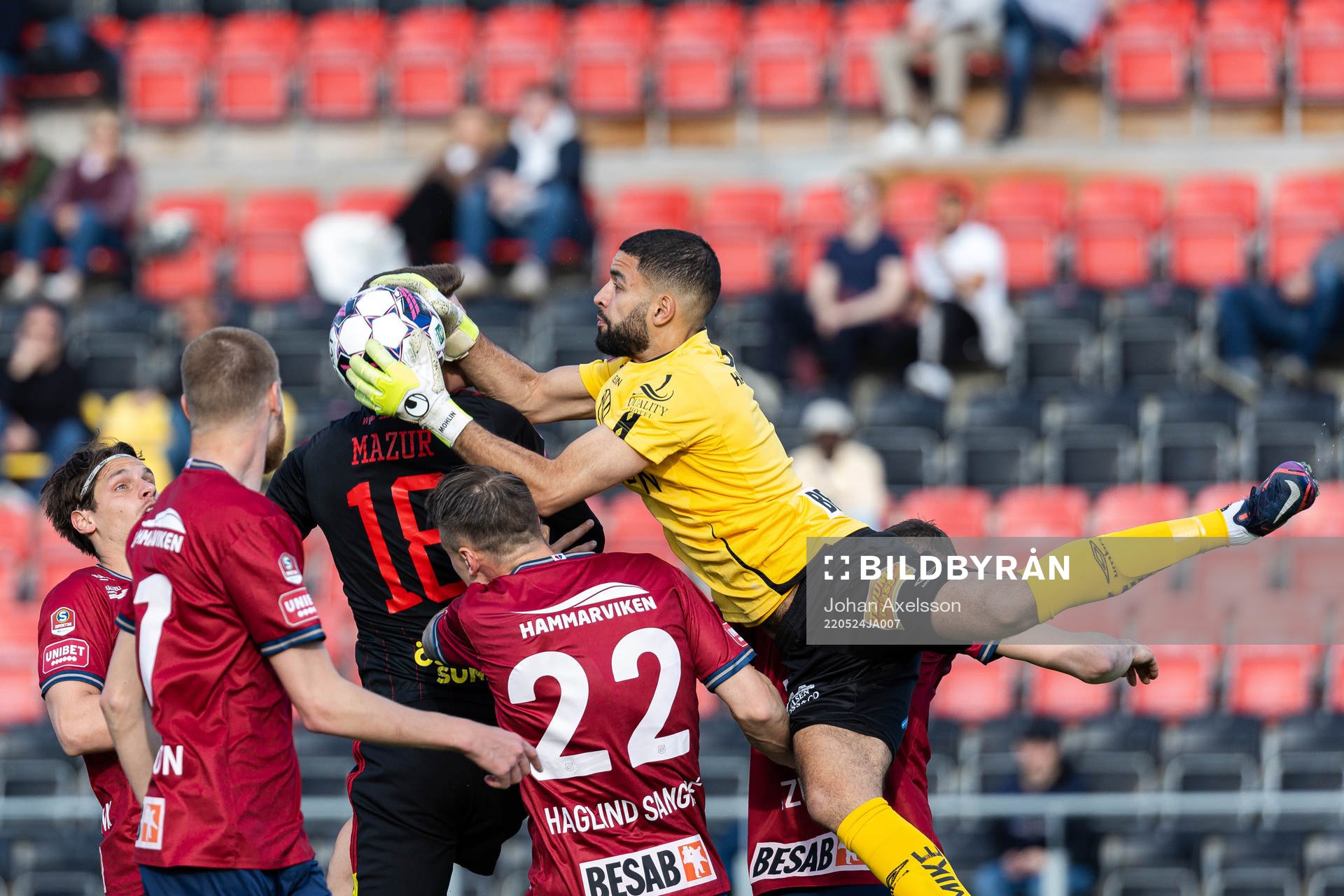 Örgrytes målvakt Sixten Mohlin