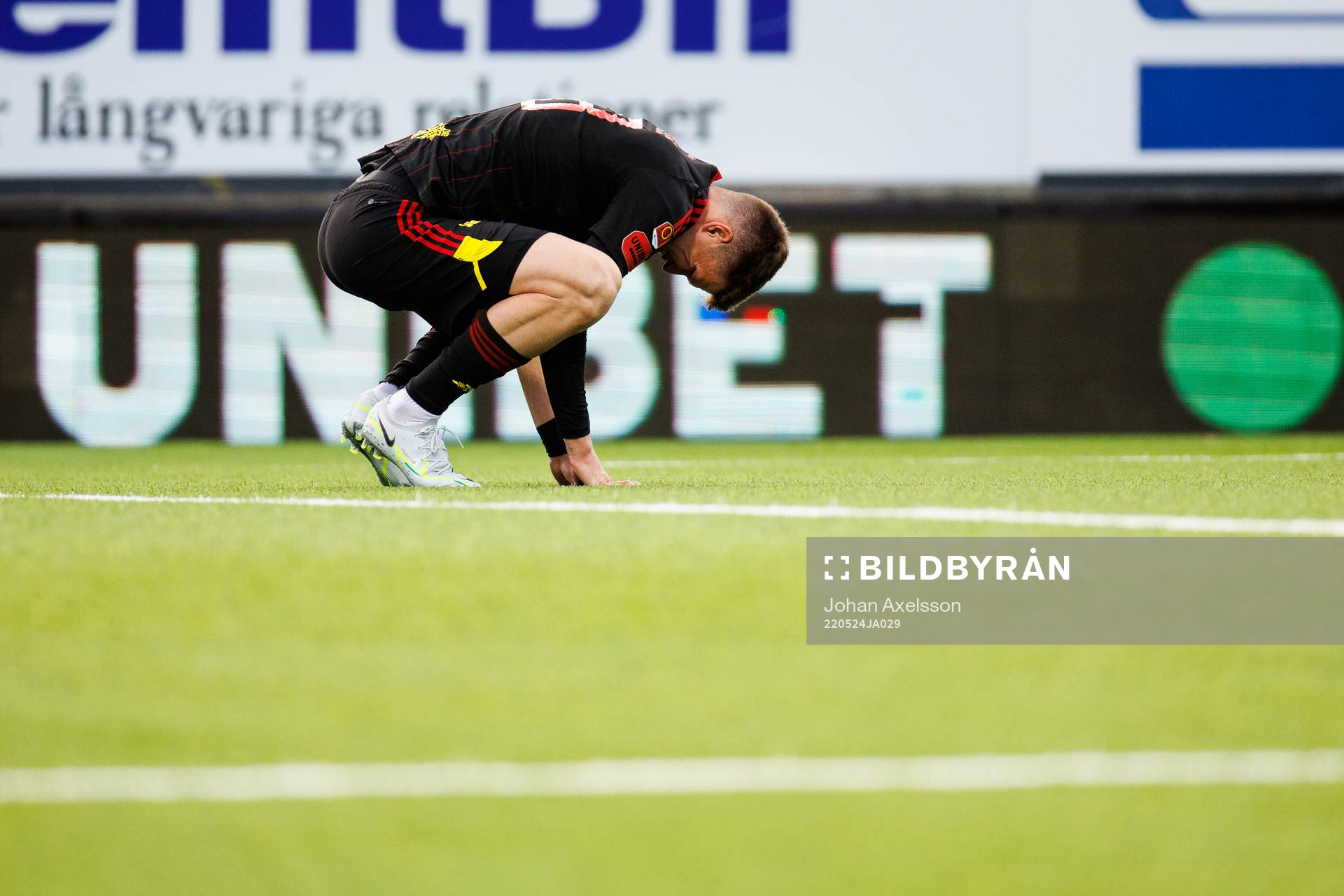 Östersunds Myroslav Mazur deppar