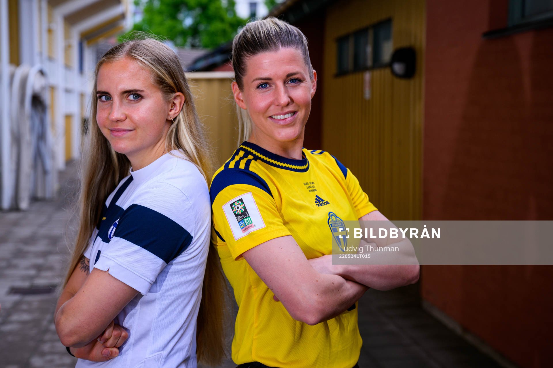 Ria Noora Minerva Öling och Olivia Schough