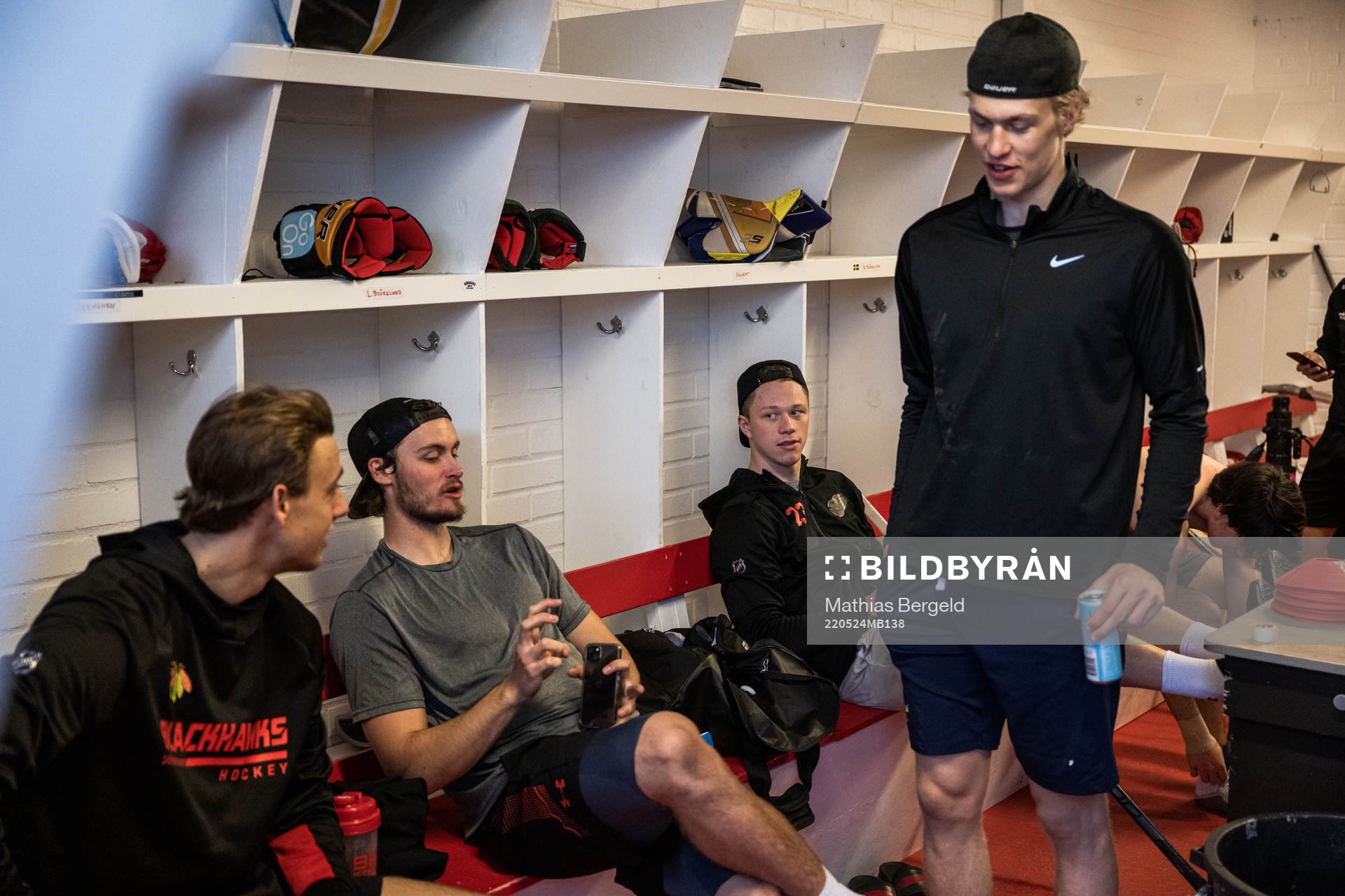 Skellefteås Filip Roos, Vita Hästens Eric Hjorth och