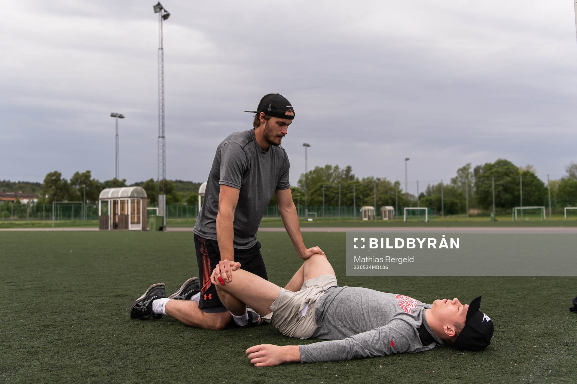 Vita Hästens Eric Hjorth och Detroit Red Wings Lucas