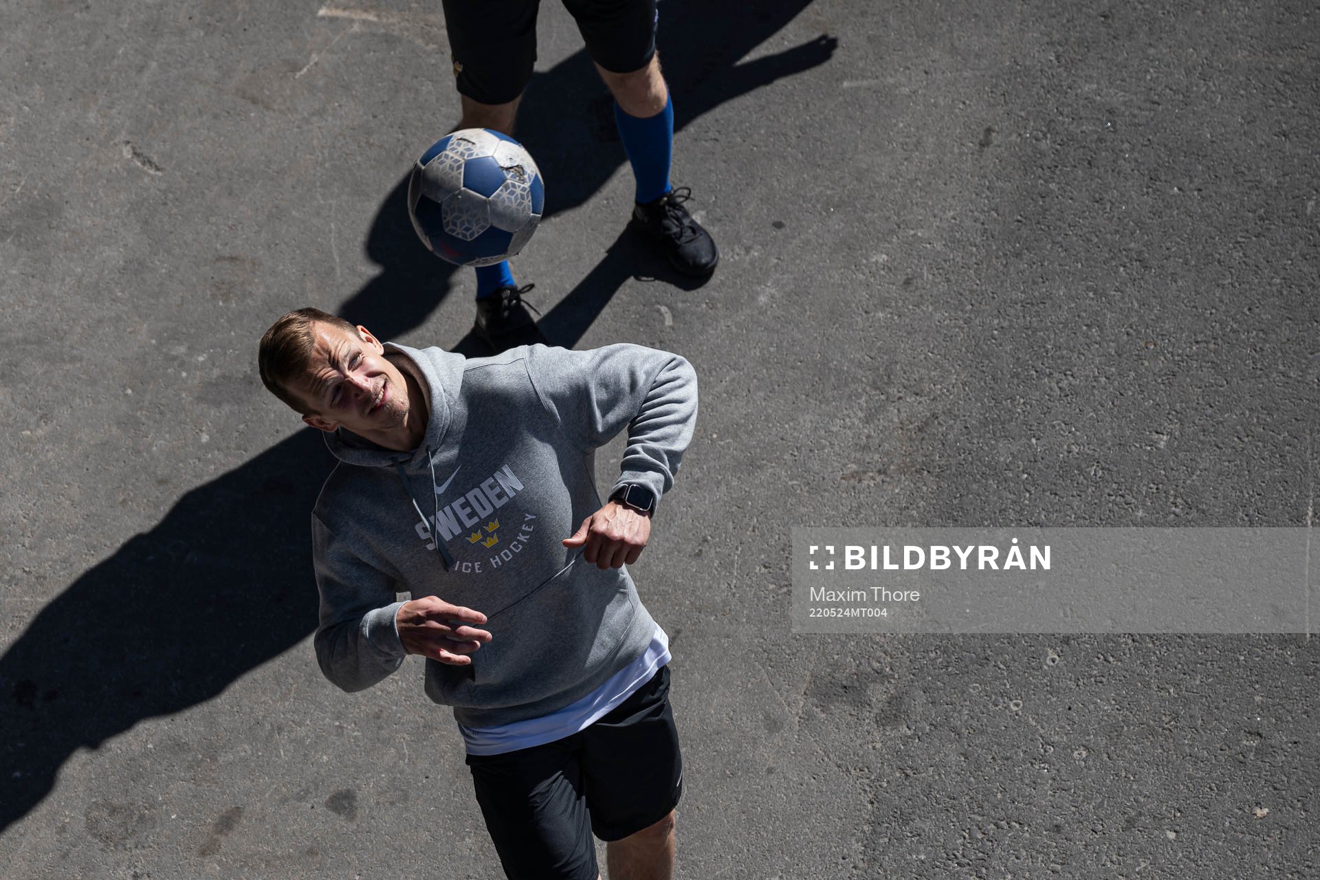 Max Friberg of Sweden play football