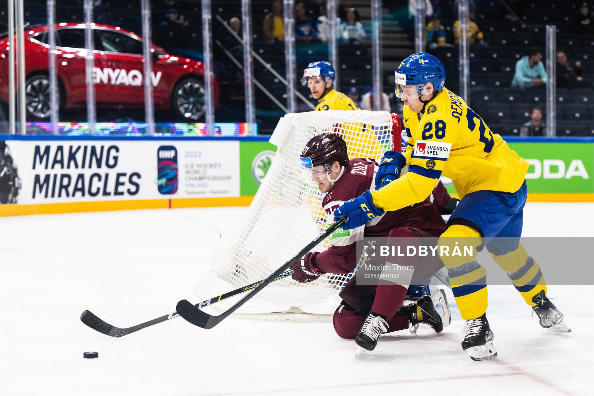 Kristaps Zille of Latvia and Anton Bengtsson of Sweden