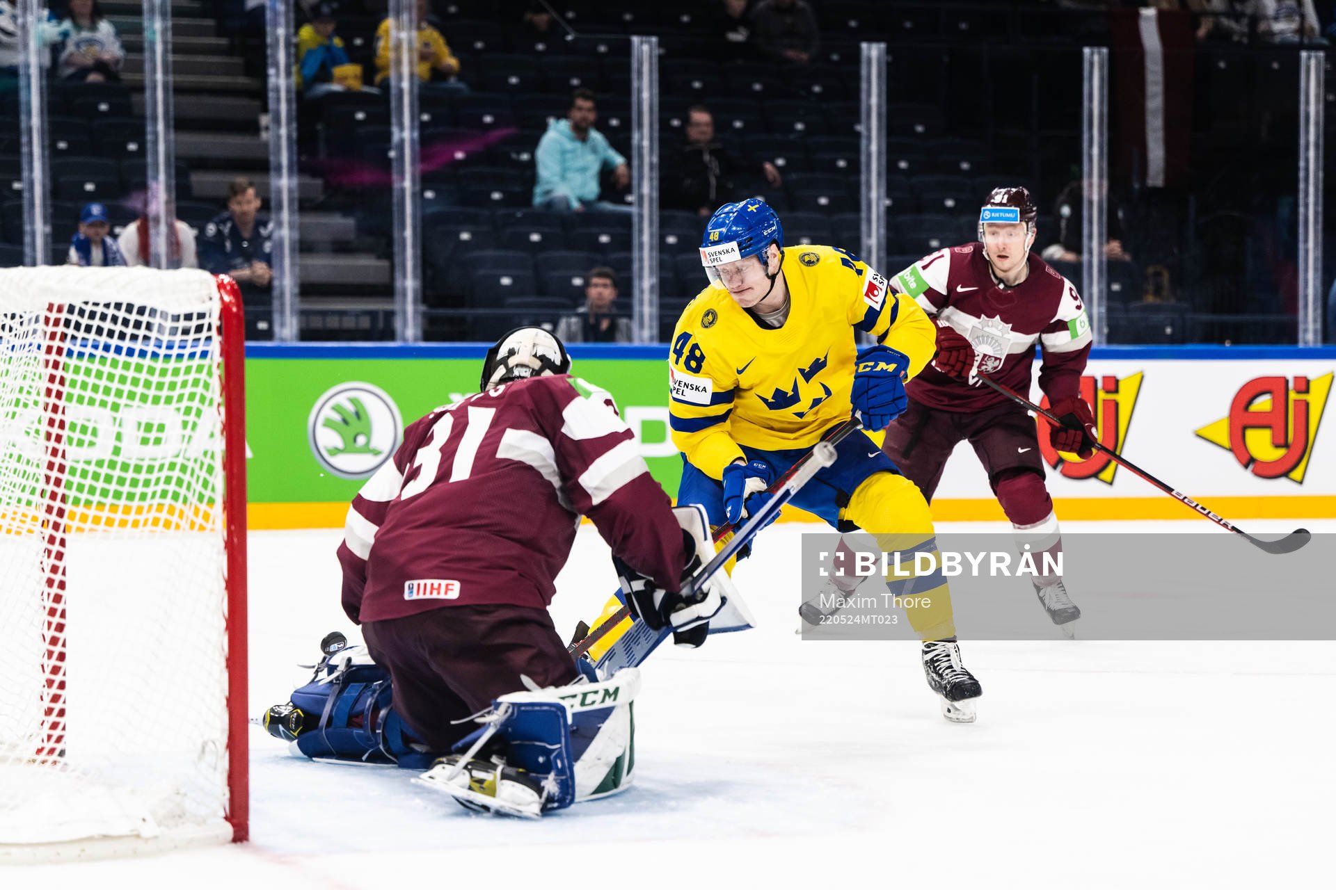 Carl Klingberg of Sweden