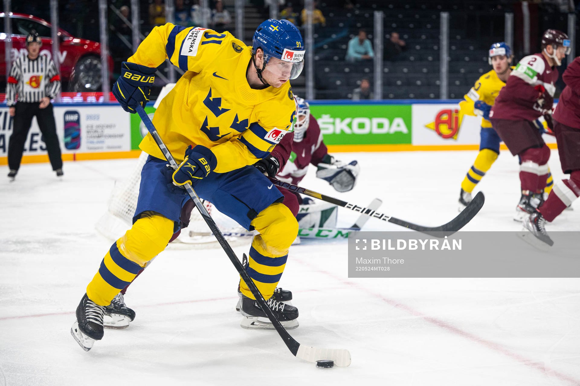 Carl Grundström of Sweden