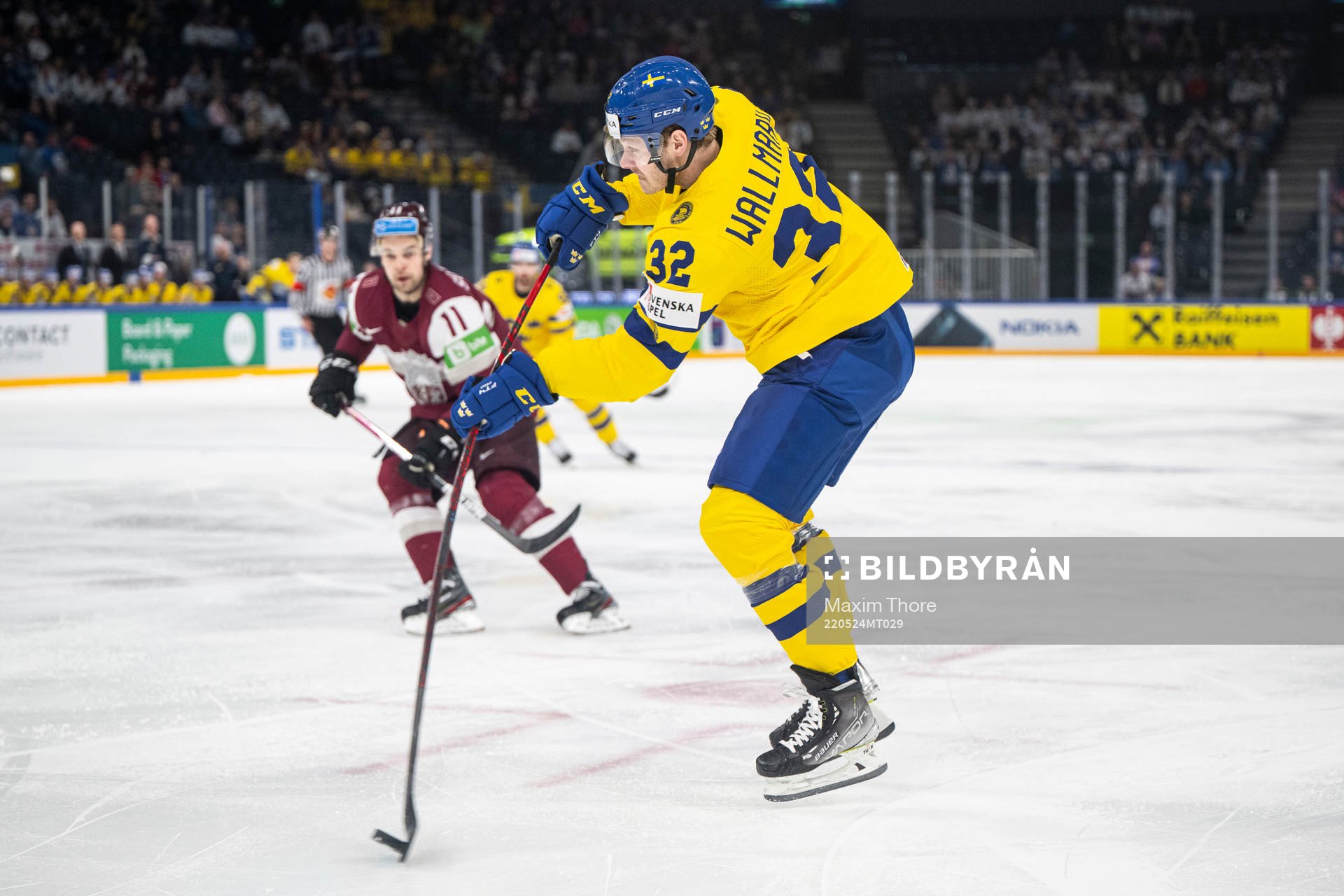 Lucas Wallmark of Sweden