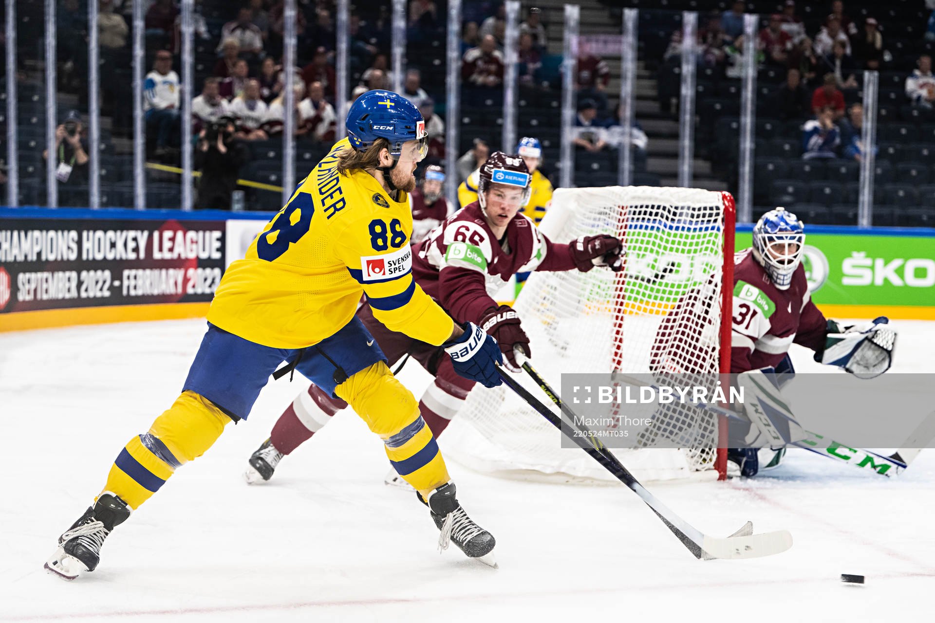 William Nylander of Sweden
