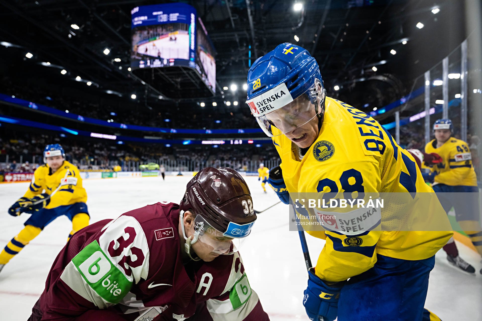 Arturs Kulda of Latvia and Anton Bengtsson of Sweden