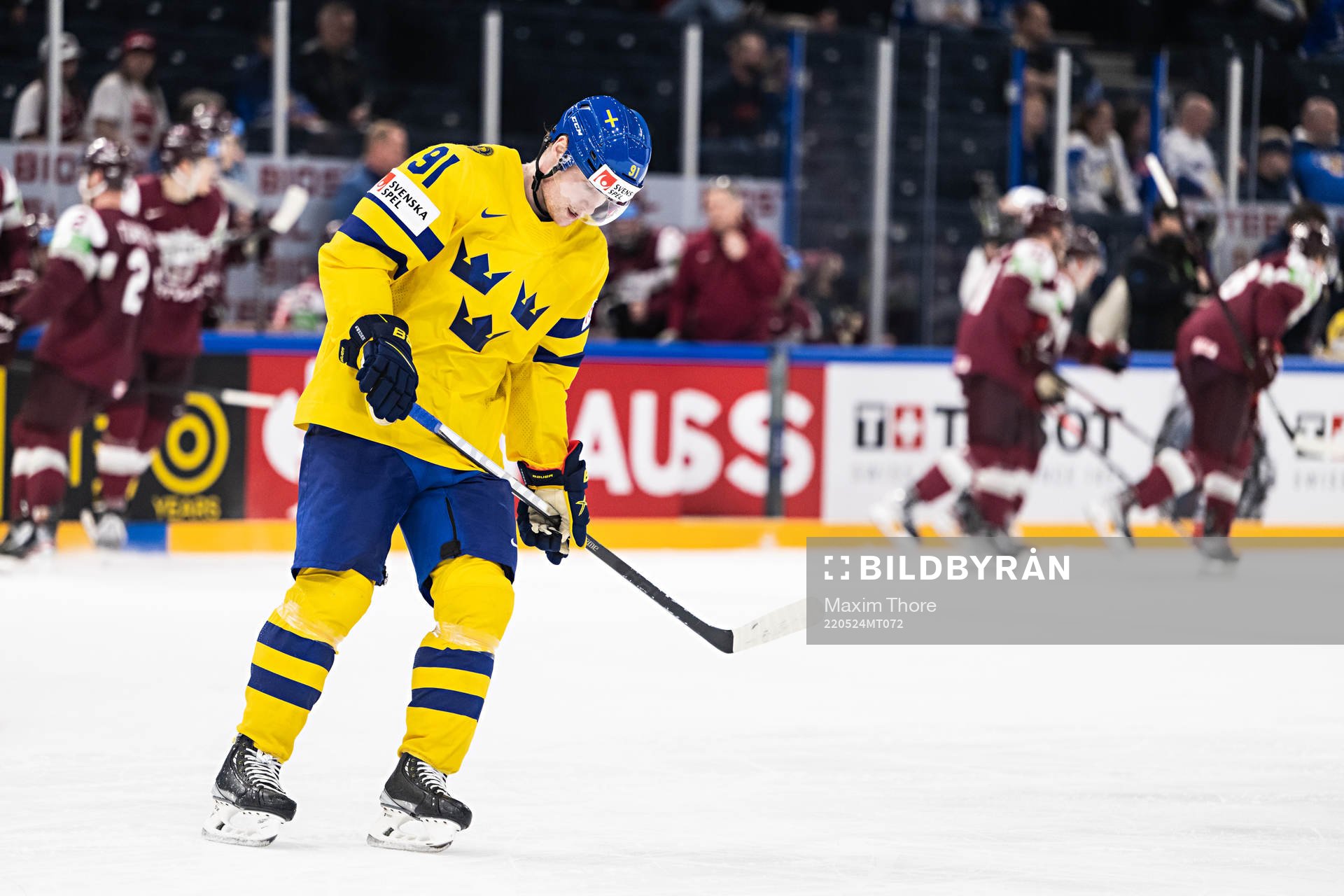 Carl Grundström of Sweden