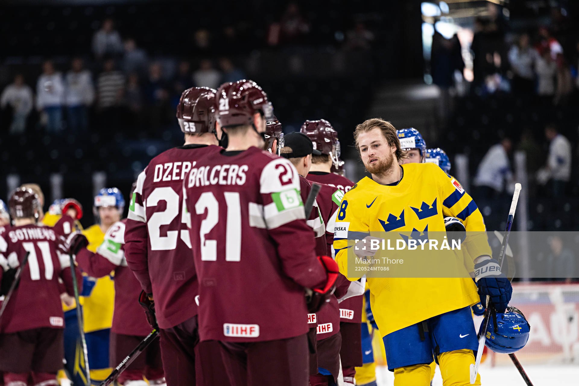 William Nylander of Sweden