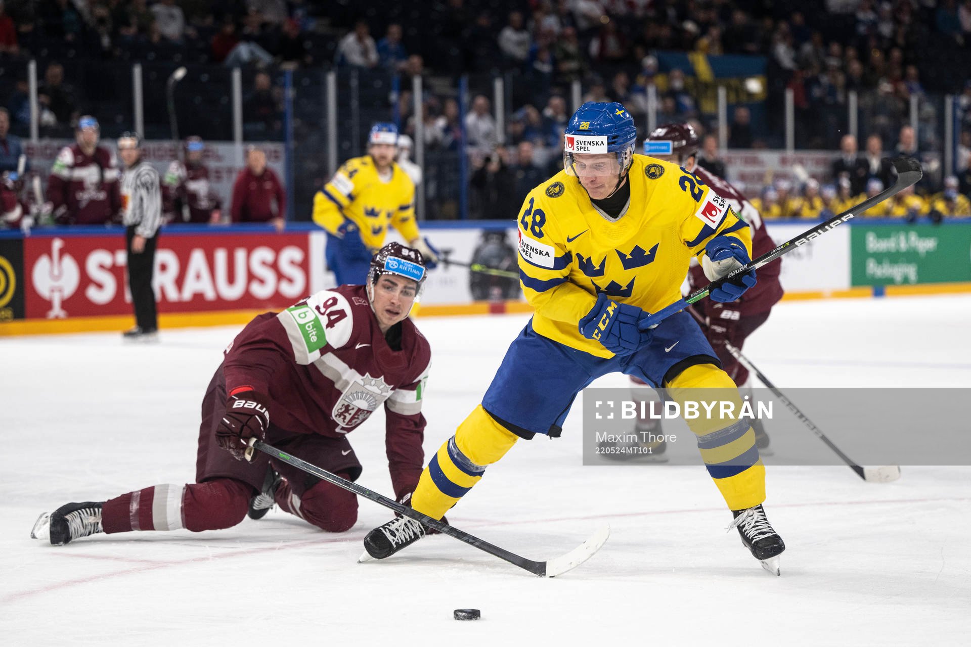 Kristians Rubins of Latvia and Anton Bengtsson of Sweden