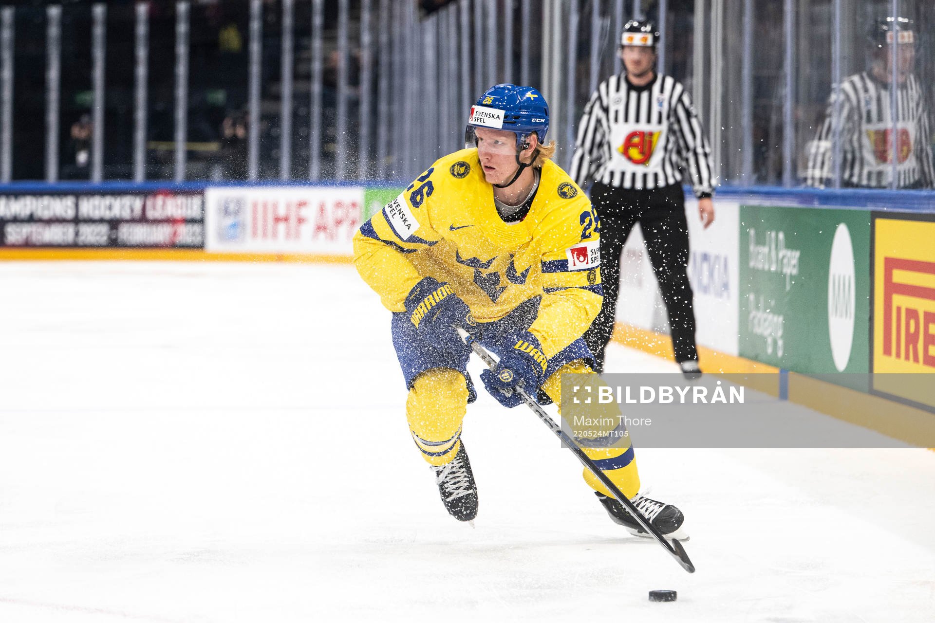 Rasmus Dahlin of Sweden