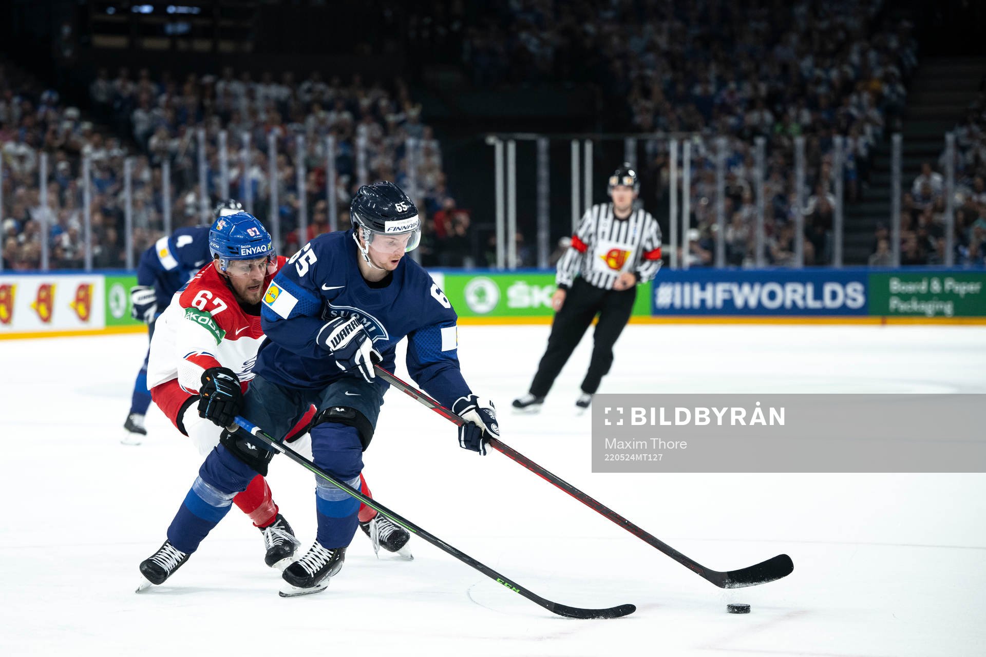 Jiri Smejkal of Czech Republic and Sakari Manninen of