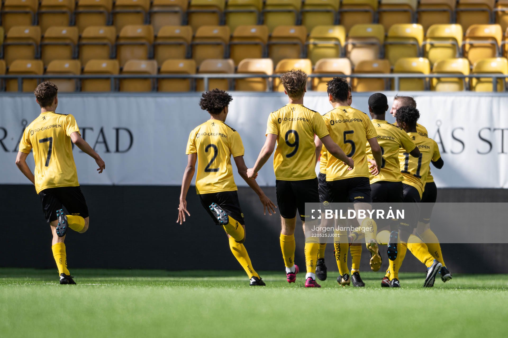 Elfsborgs spelare jublar